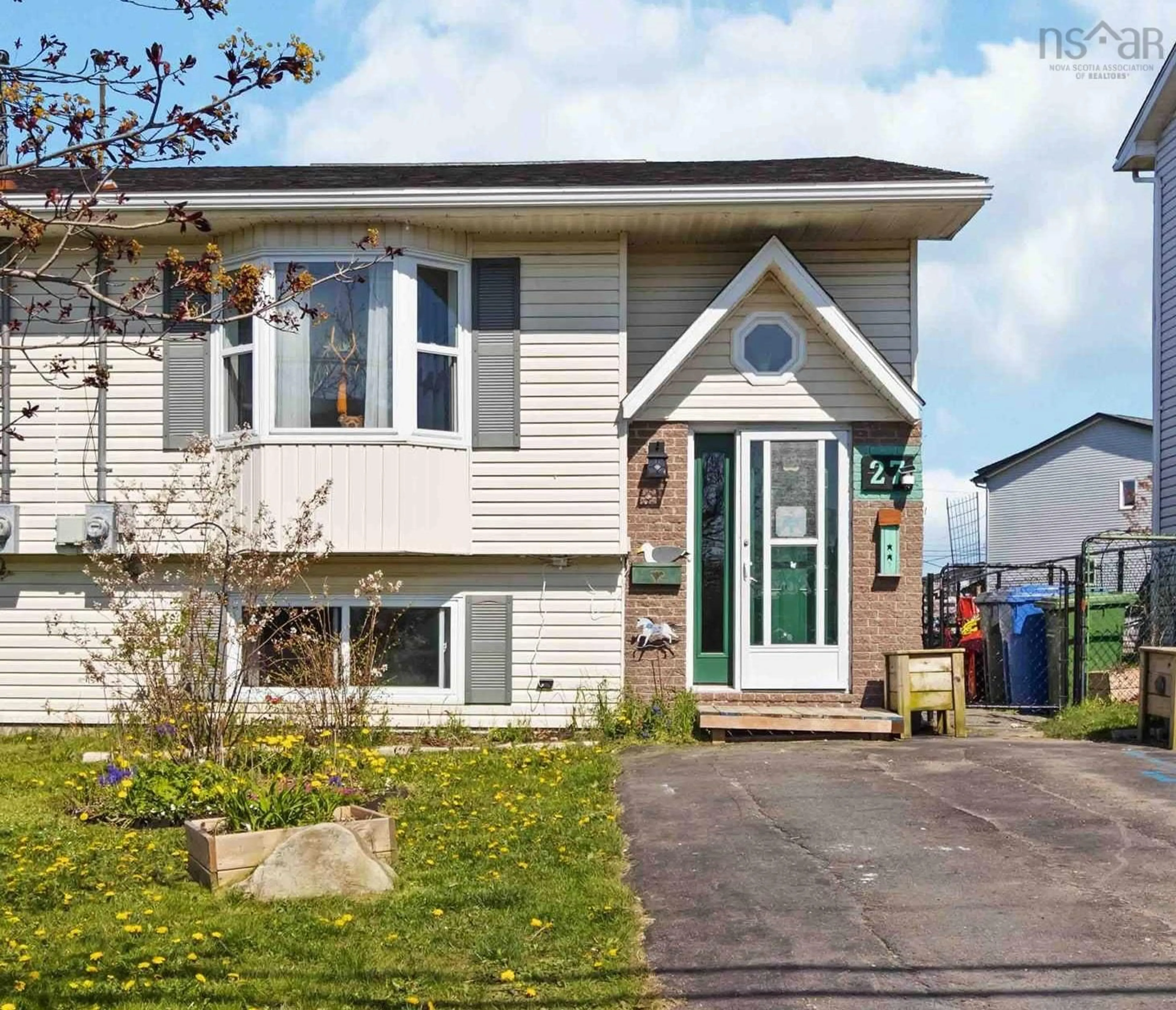 Home with vinyl exterior material, street for 27 Kaleigh Dr, Eastern Passage Nova Scotia B3G 1N1