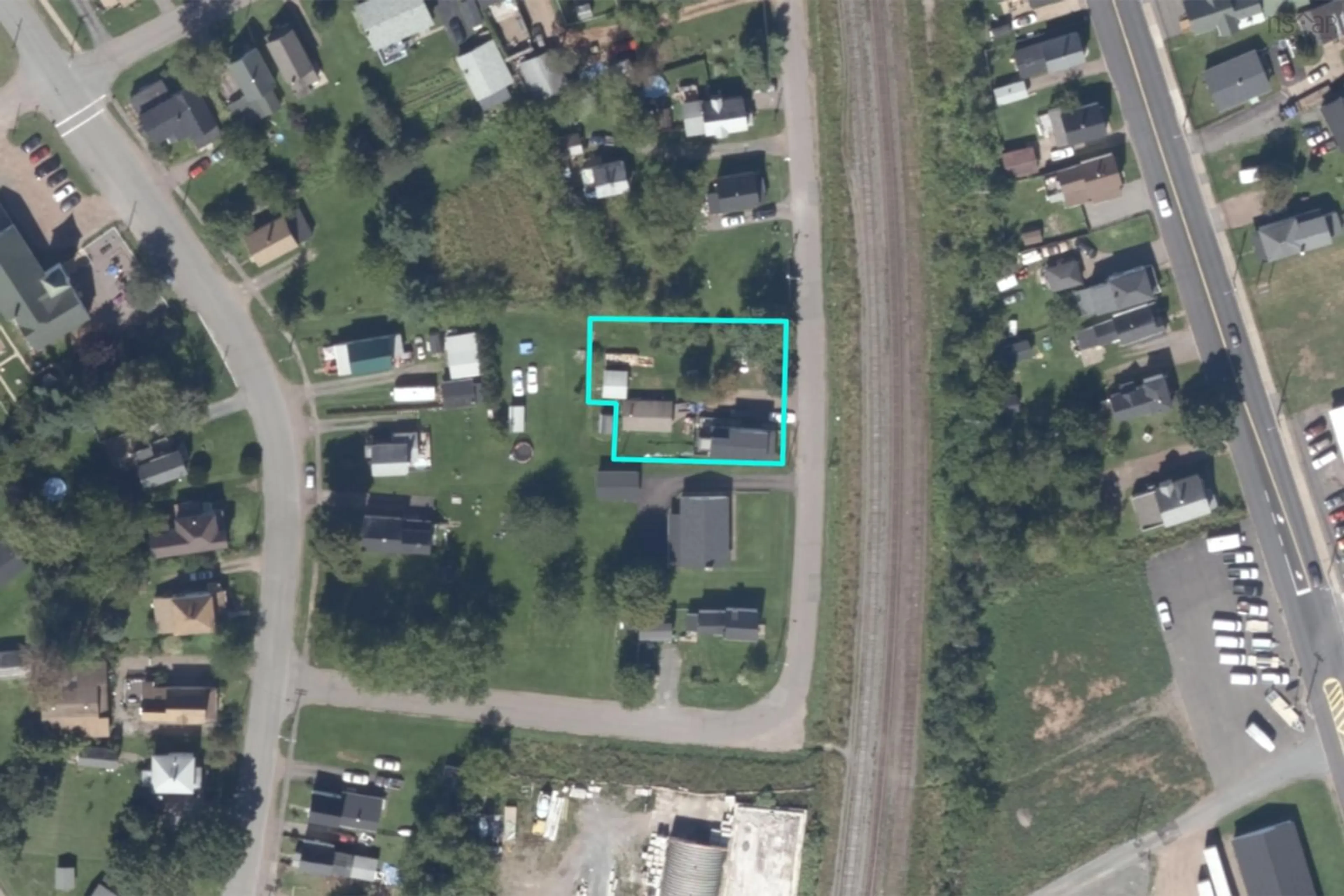 A pic from outside/outdoor area/front of a property/back of a property/a pic from drone, street for 39 Patterson Street, Amherst Nova Scotia B4H 1G6