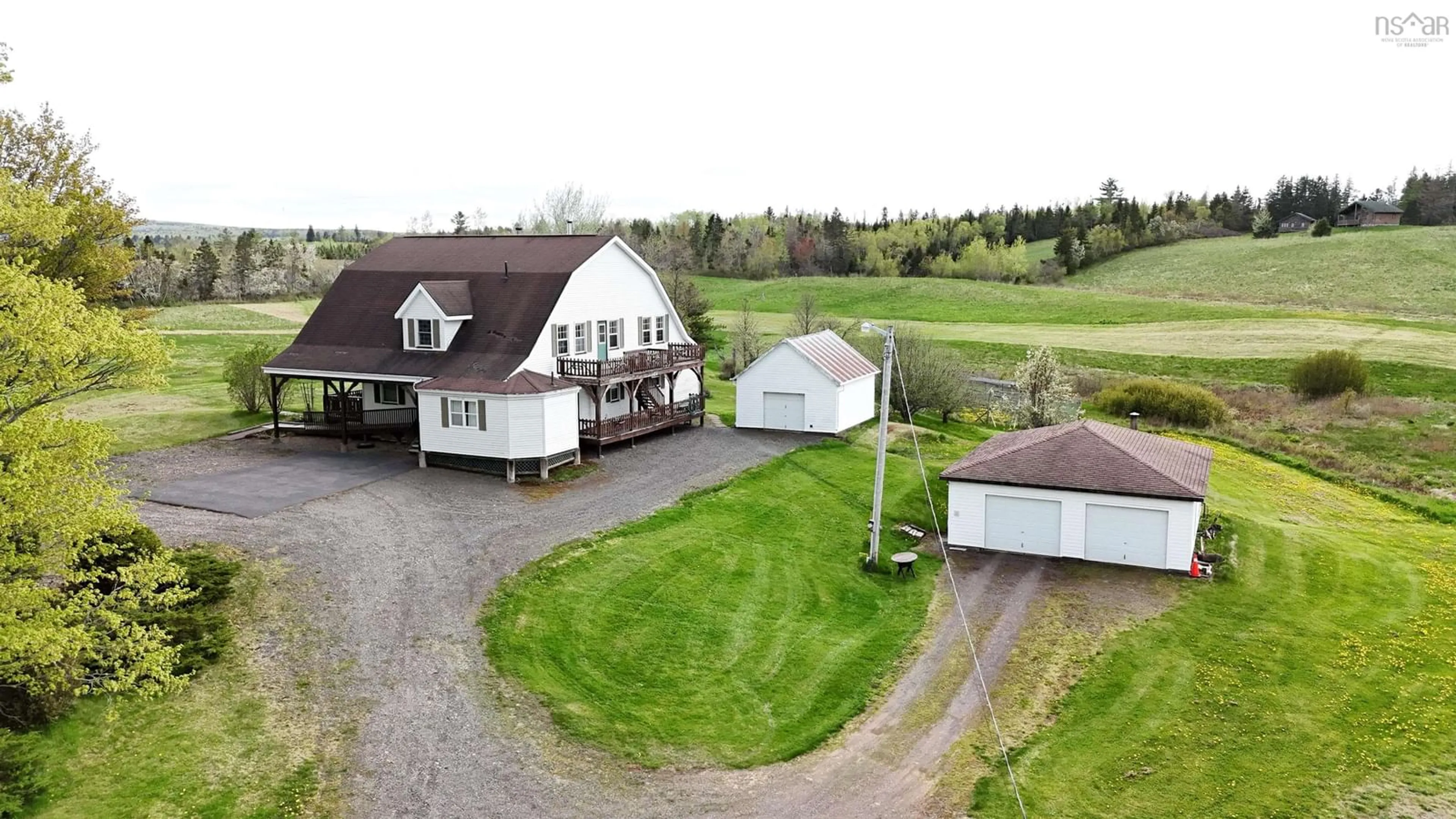 A pic from outside/outdoor area/front of a property/back of a property/a pic from drone, unknown for 8627 311 Hwy, Balfron Nova Scotia B0K 1V0