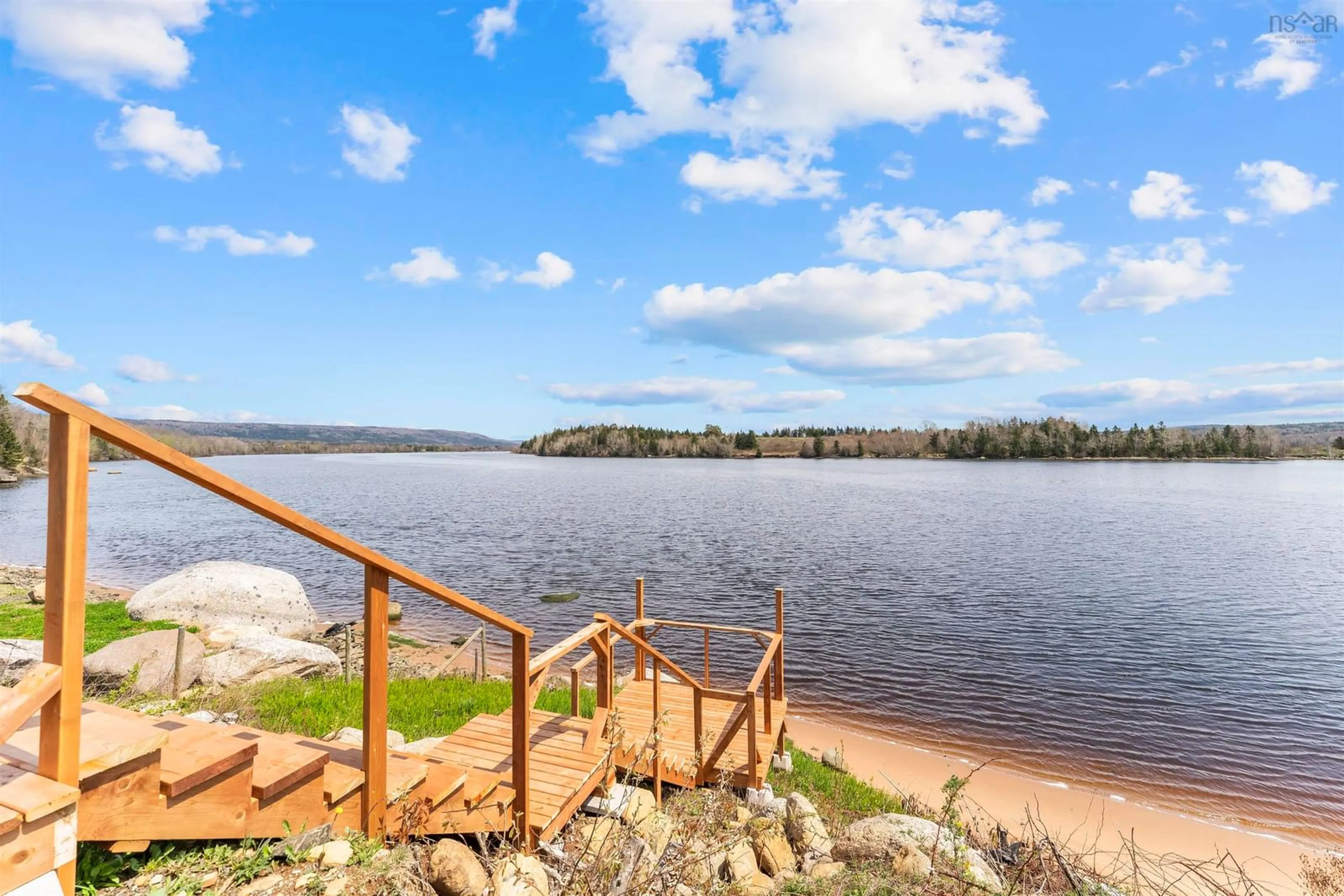 Patio, water/lake/river/ocean view for 6 Massachusetts Rd, Granville Centre Nova Scotia B0S 1A0