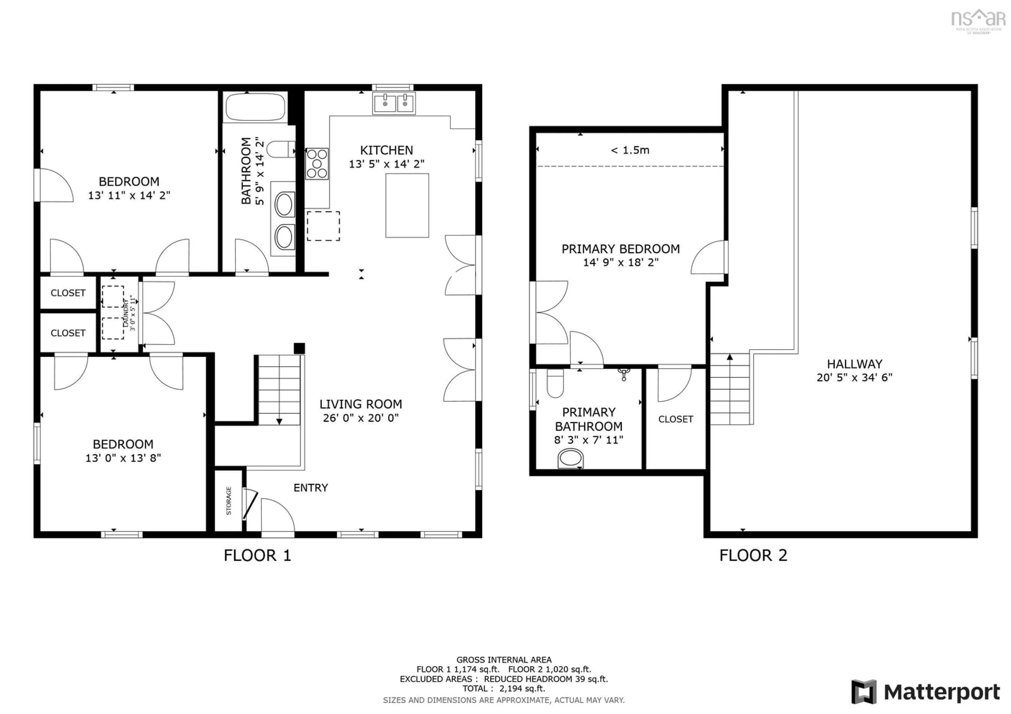 Floor plan for 6 Massachusetts Rd, Granville Centre Nova Scotia B0S 1A0