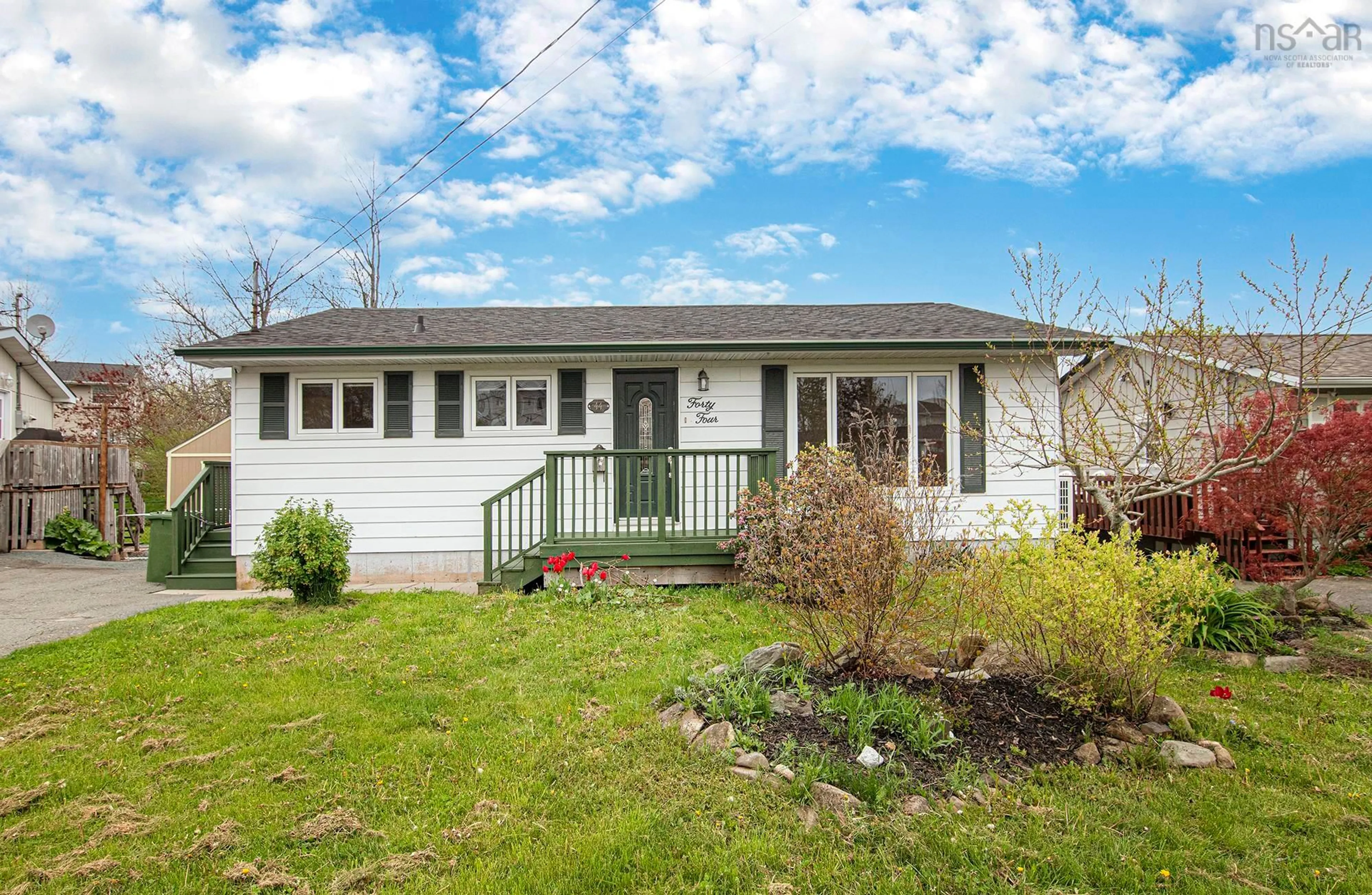 Home with vinyl exterior material, street for 44 Leacock Crt, Cole Harbour Nova Scotia B2W 4J4