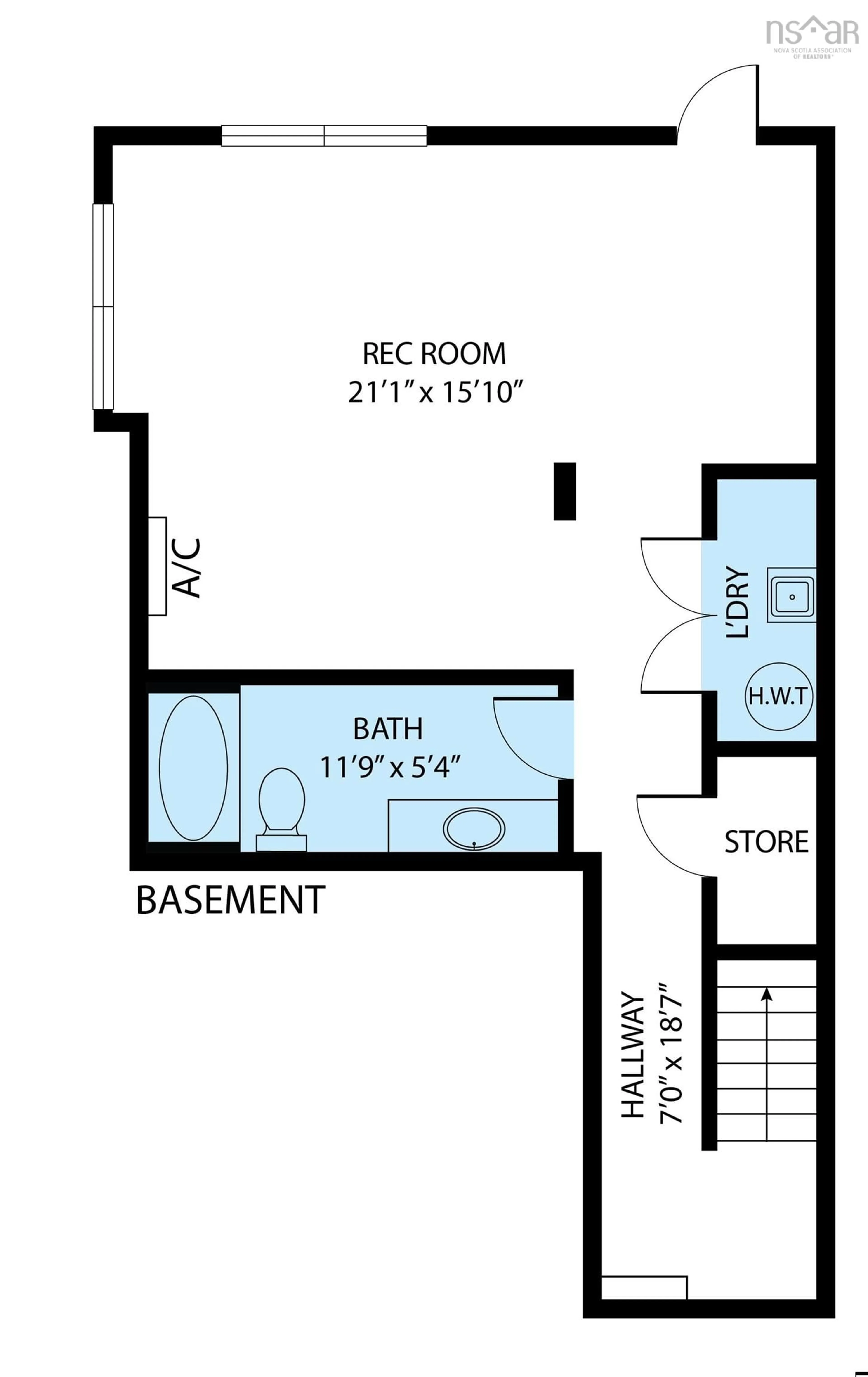 Floor plan for 75 Avebury Crt, Middle Sackville Nova Scotia B4E 0E9