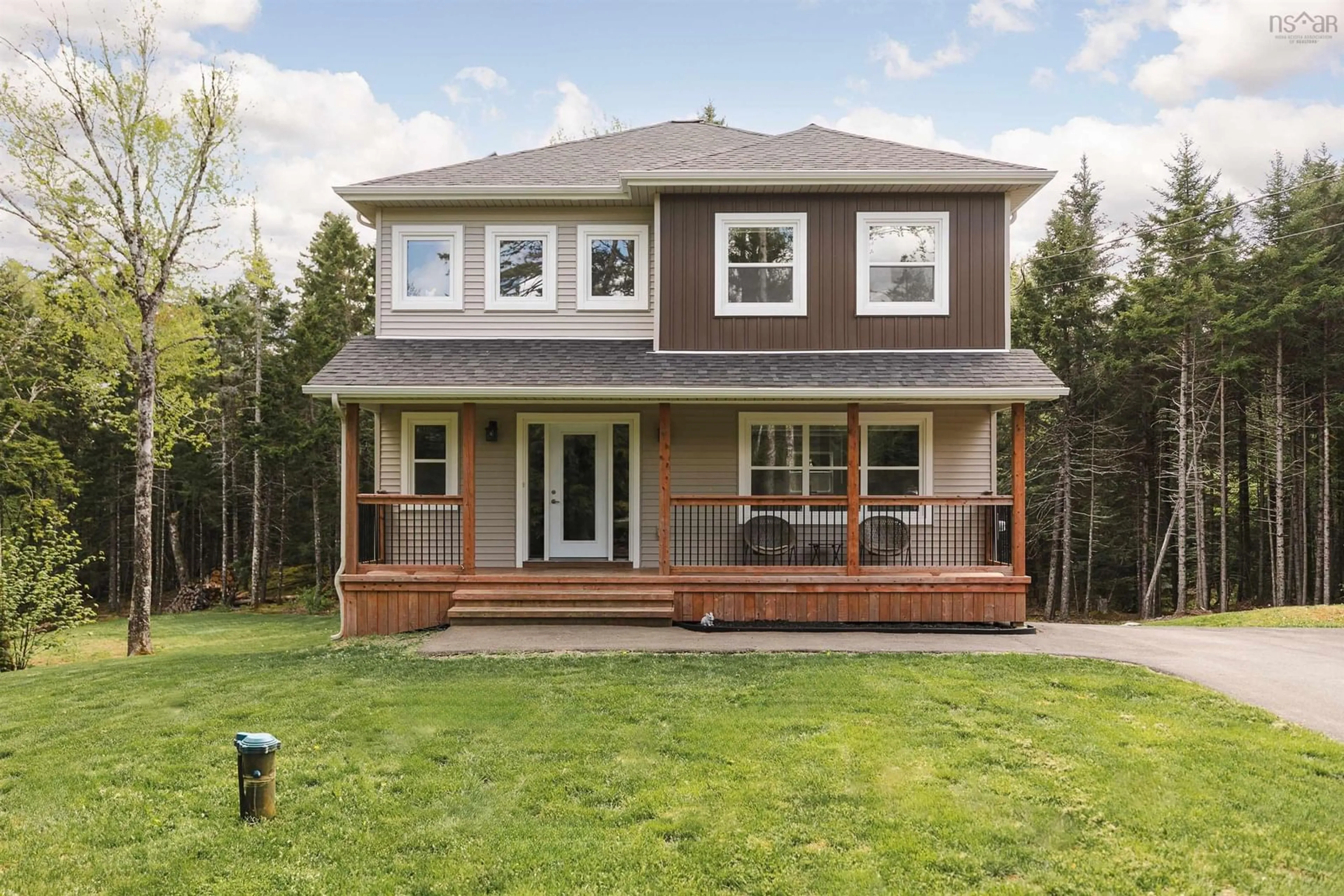 Home with vinyl exterior material, street for 548 Magenta Dr, Middle Sackville Nova Scotia B4E 0M7