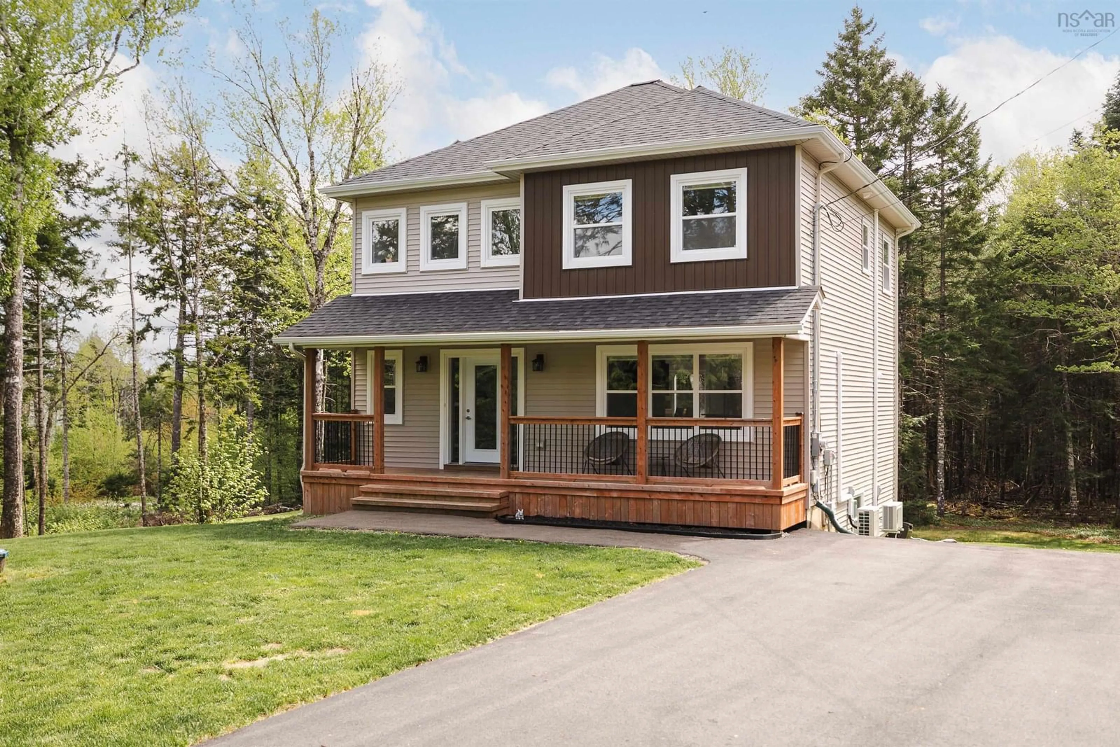 Home with vinyl exterior material, street for 548 Magenta Dr, Middle Sackville Nova Scotia B4E 0M7
