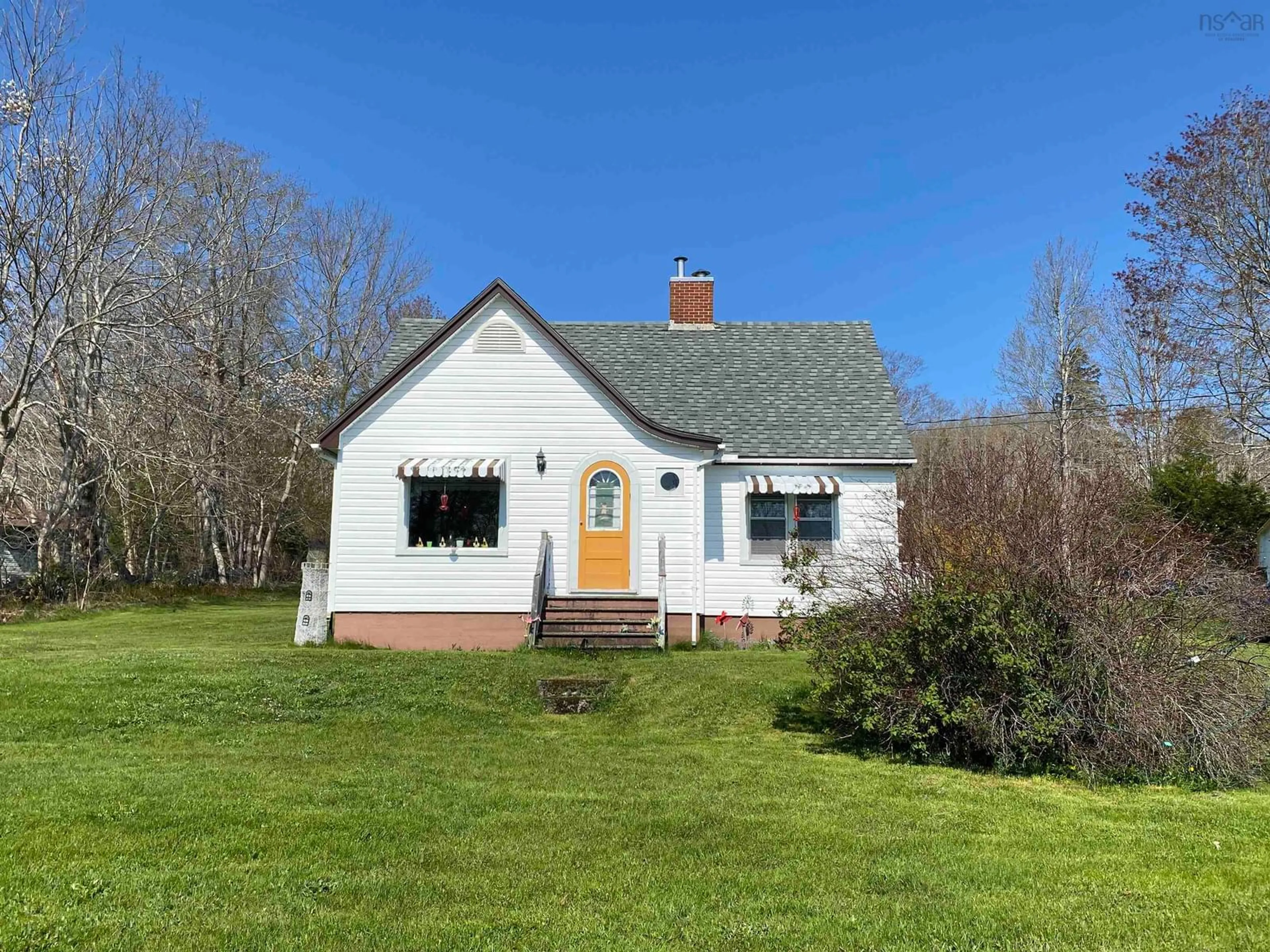 A pic from outside/outdoor area/front of a property/back of a property/a pic from drone, unknown for 8394 Highway 3, Port Mouton Nova Scotia B0T 1T0