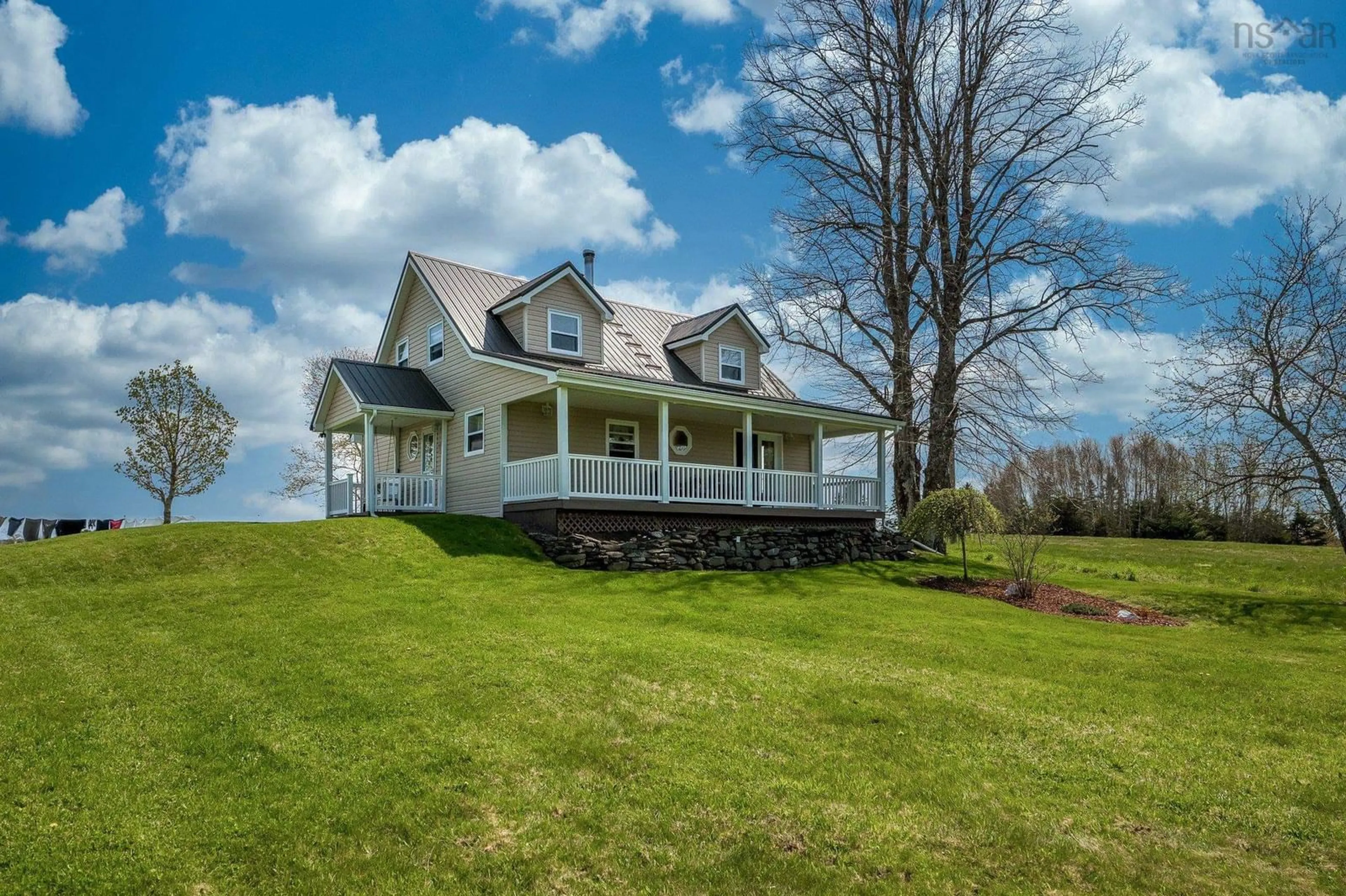 A pic from outside/outdoor area/front of a property/back of a property/a pic from drone, water/lake/river/ocean view for 2784 Caribou Rd, Upper Musquodoboit Nova Scotia B0N 2M0
