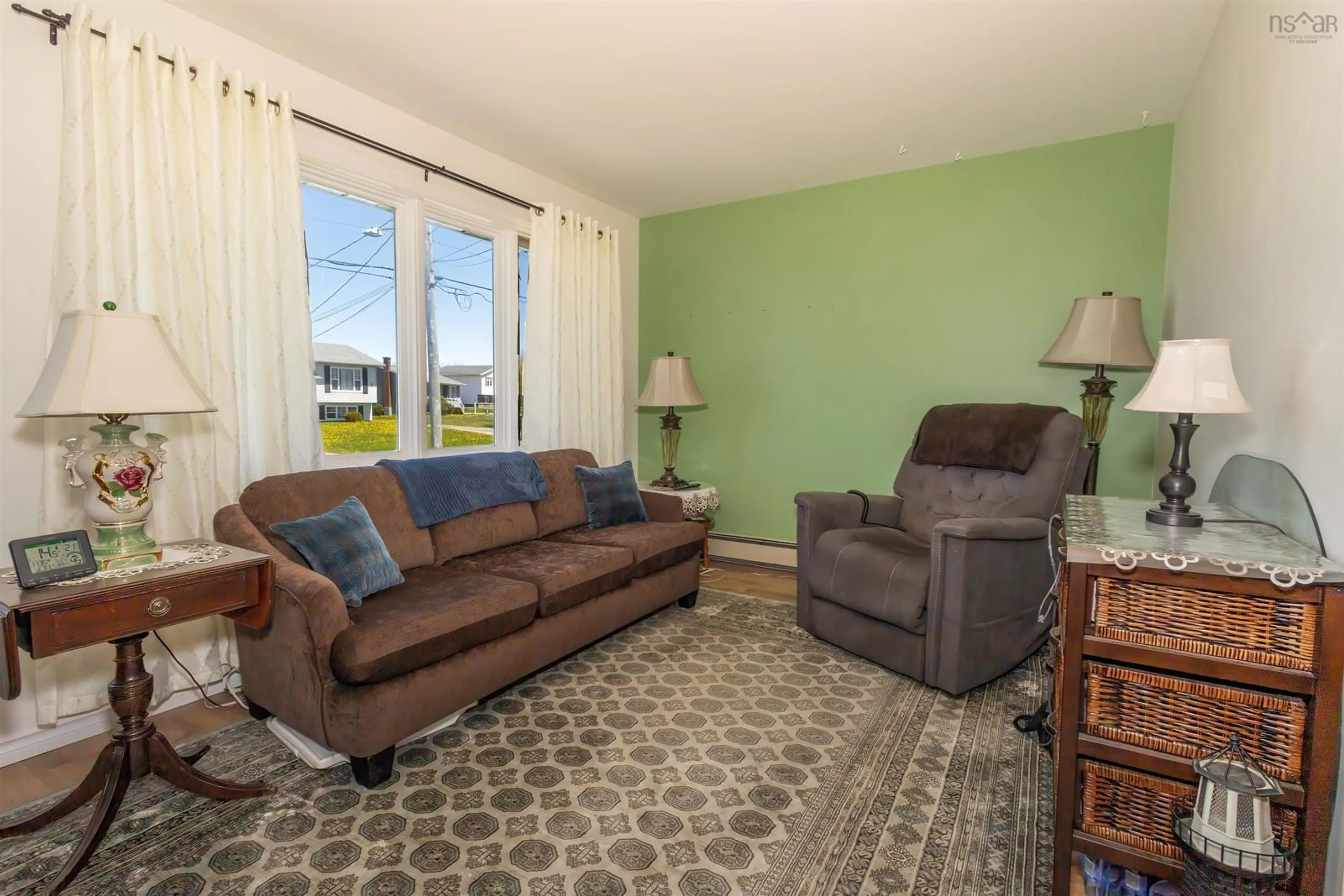 Living room with furniture, unknown for 2 Poloni Cres, Glace Bay Nova Scotia B1A 6G2