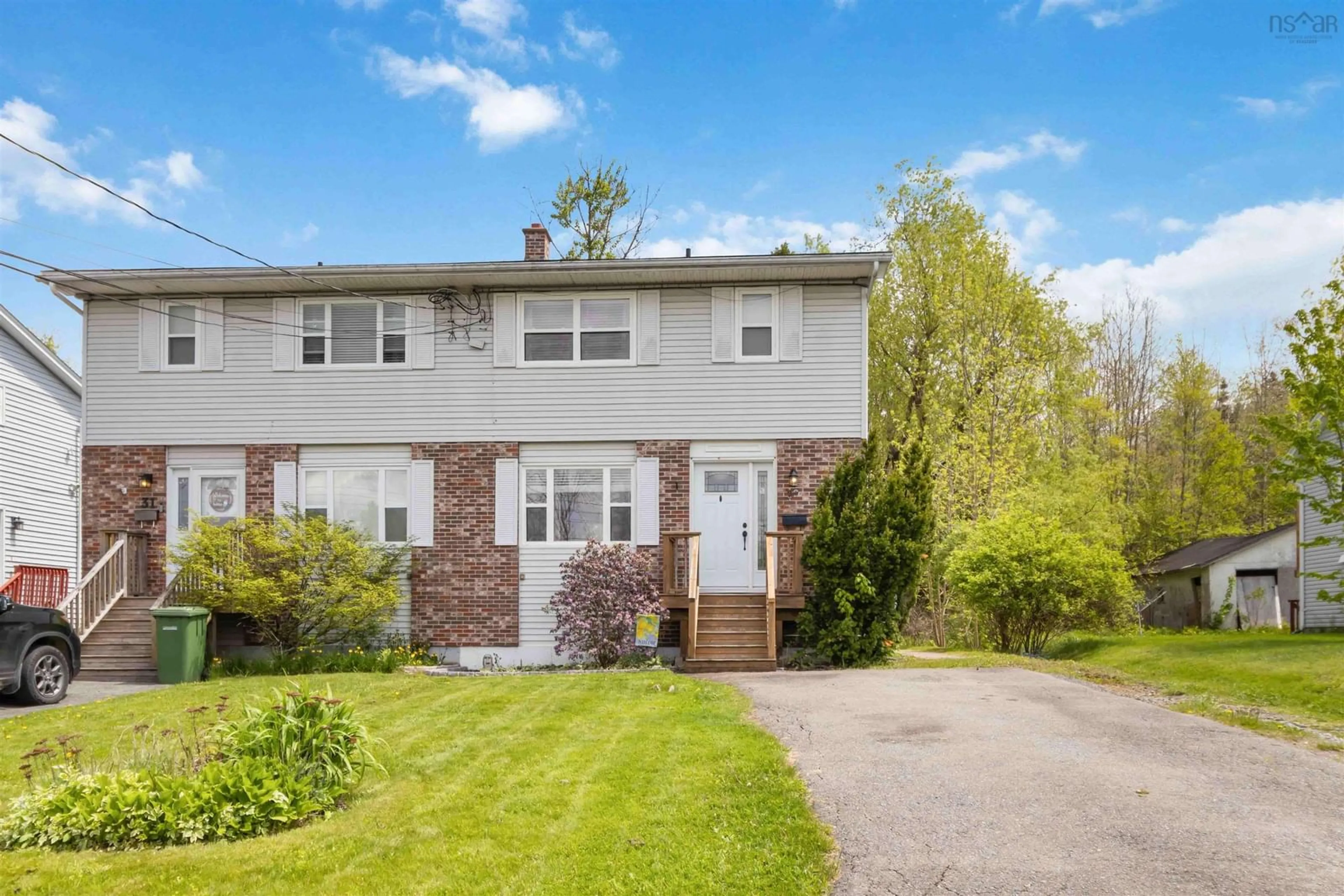 Home with vinyl exterior material, street for 29 First St, Middle Sackville Nova Scotia B4E 1S9