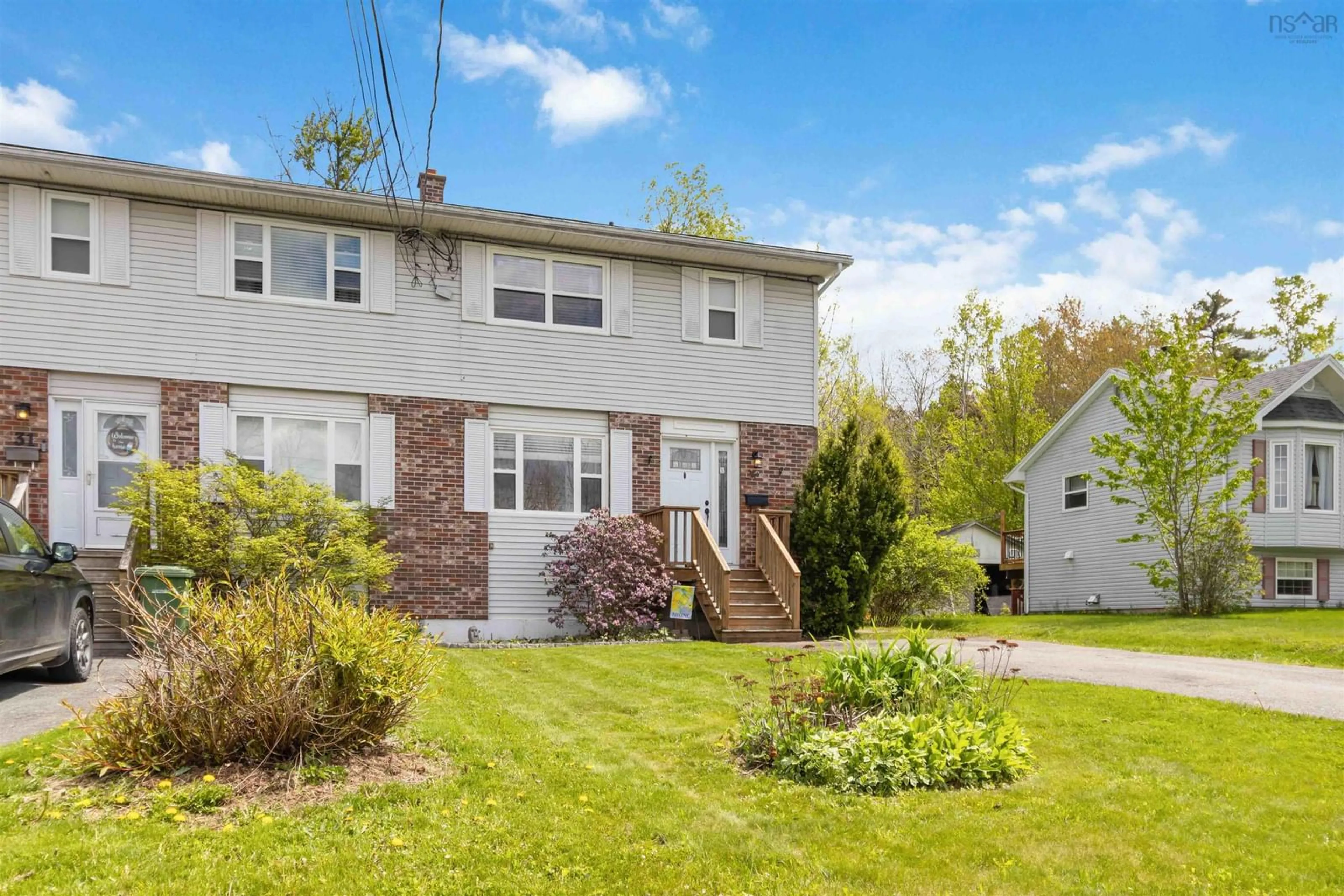 Home with vinyl exterior material, street for 29 First St, Middle Sackville Nova Scotia B4E 1S9