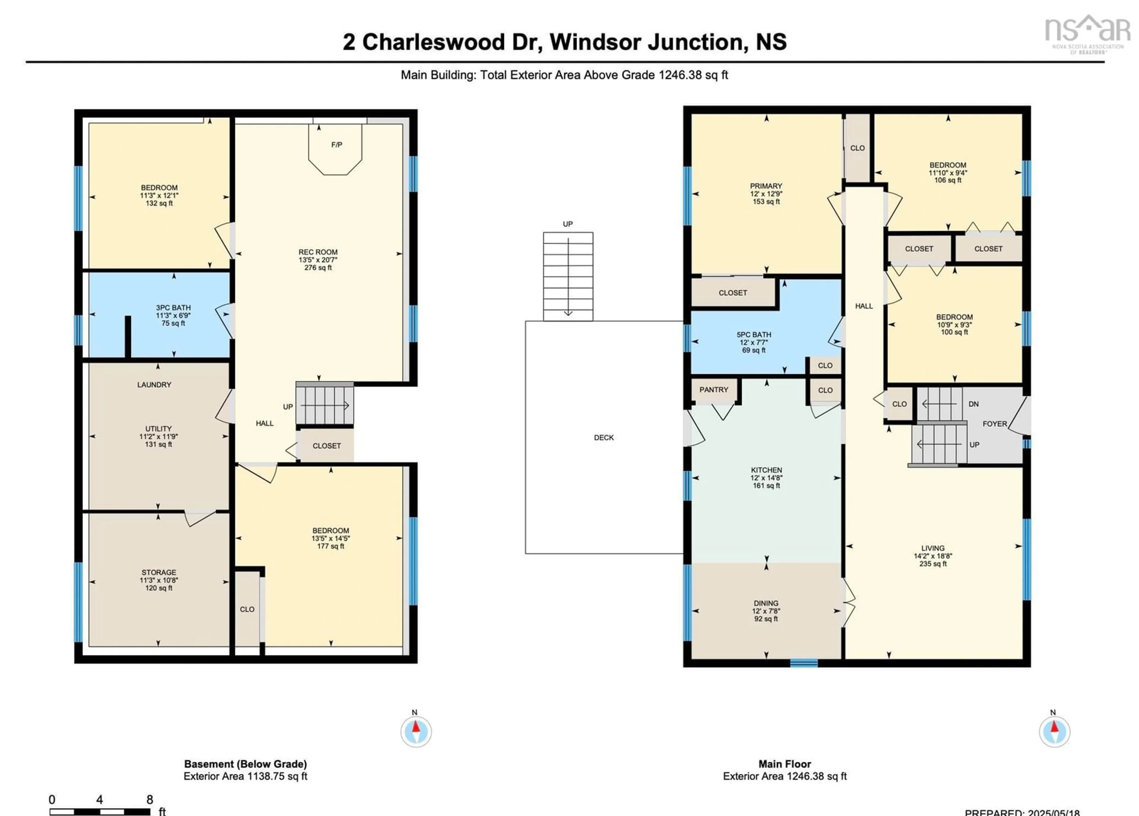 Floor plan for 2 Charleswood Dr, Windsor Junction Nova Scotia B2T 1G3