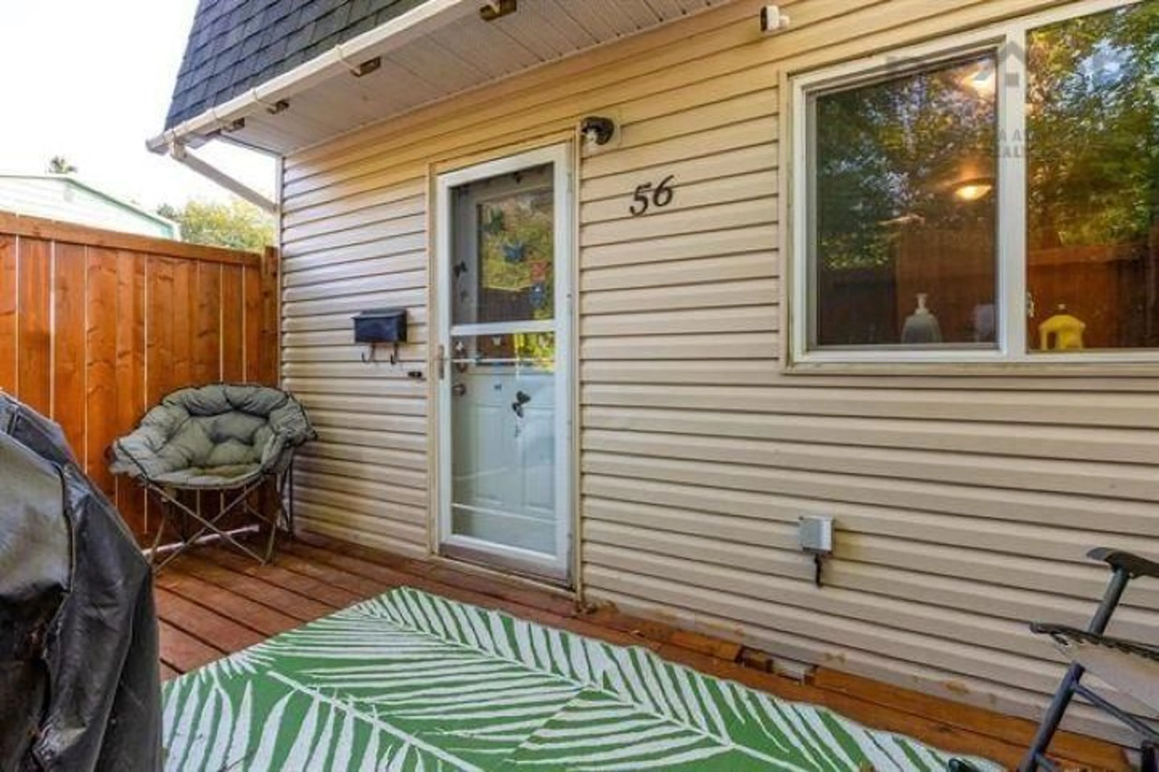 Patio, street for 56 Spar Cres, Dartmouth Nova Scotia B2W 4A2