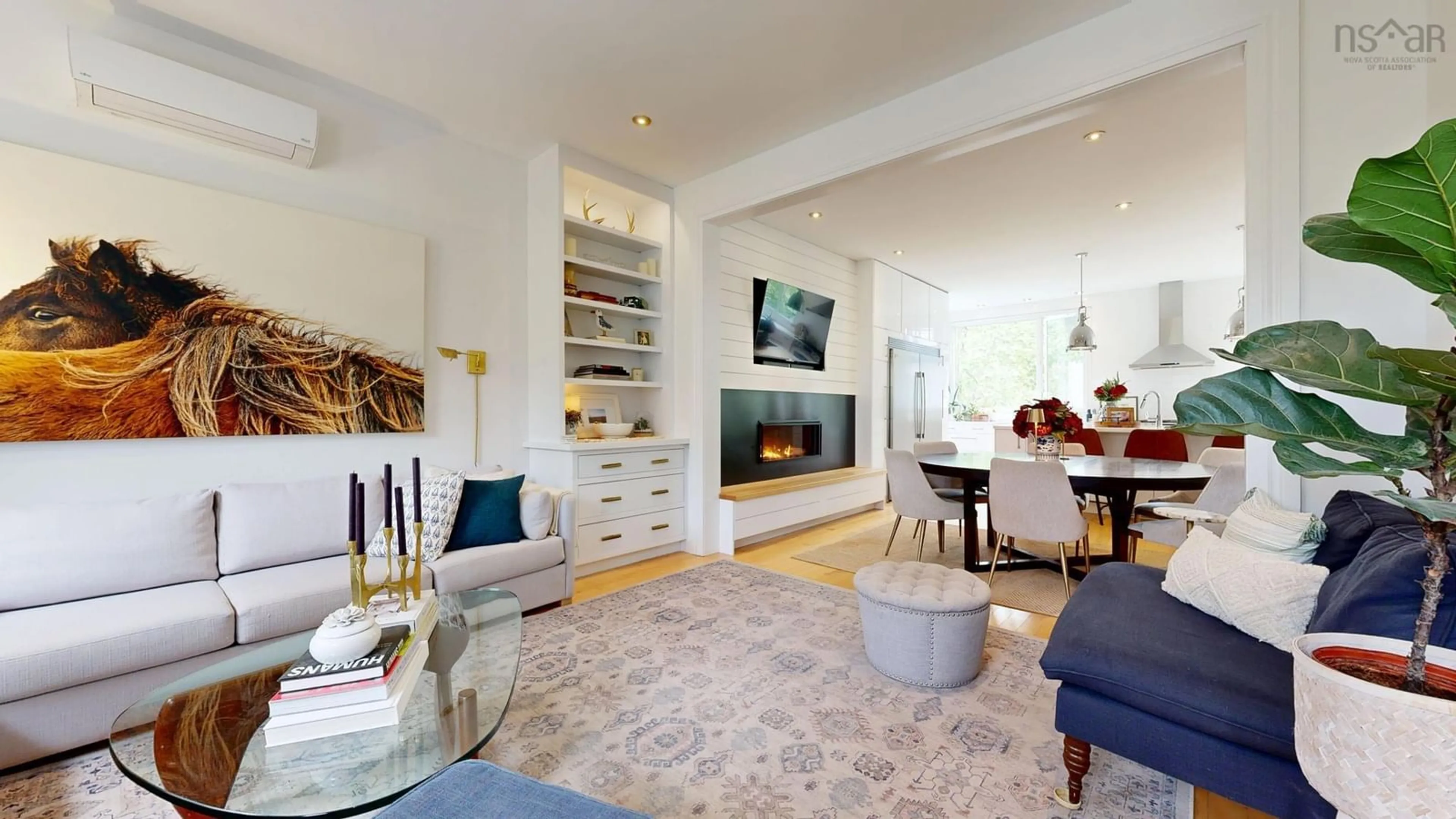 Living room with furniture, unknown for 1740 Preston St, Halifax Nova Scotia B3H 3V4