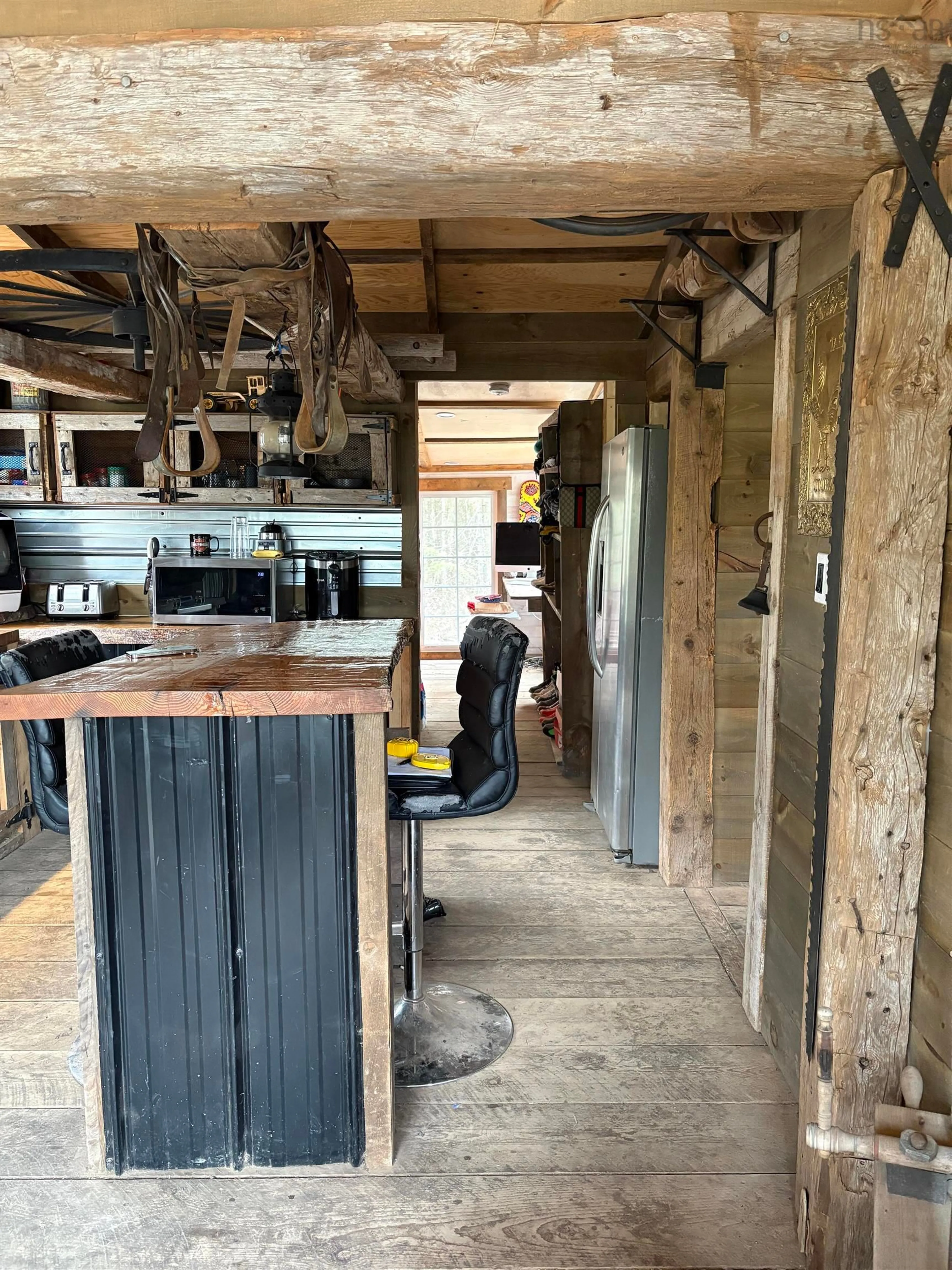 Rustic kitchen, unknown for 198 Alpine Dr, Wittenburg Nova Scotia B0N 2J0