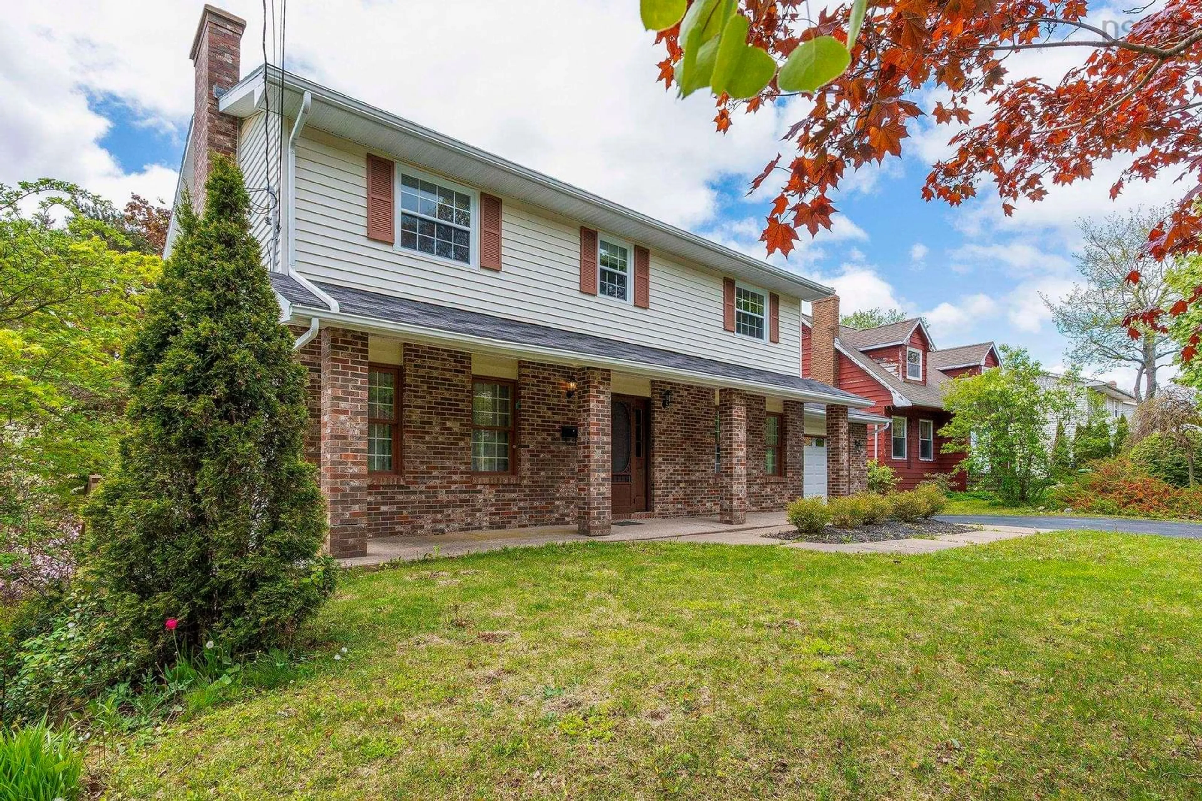 Home with brick exterior material, street for 90 Riverview Cres, Bedford Nova Scotia B4A 2X4