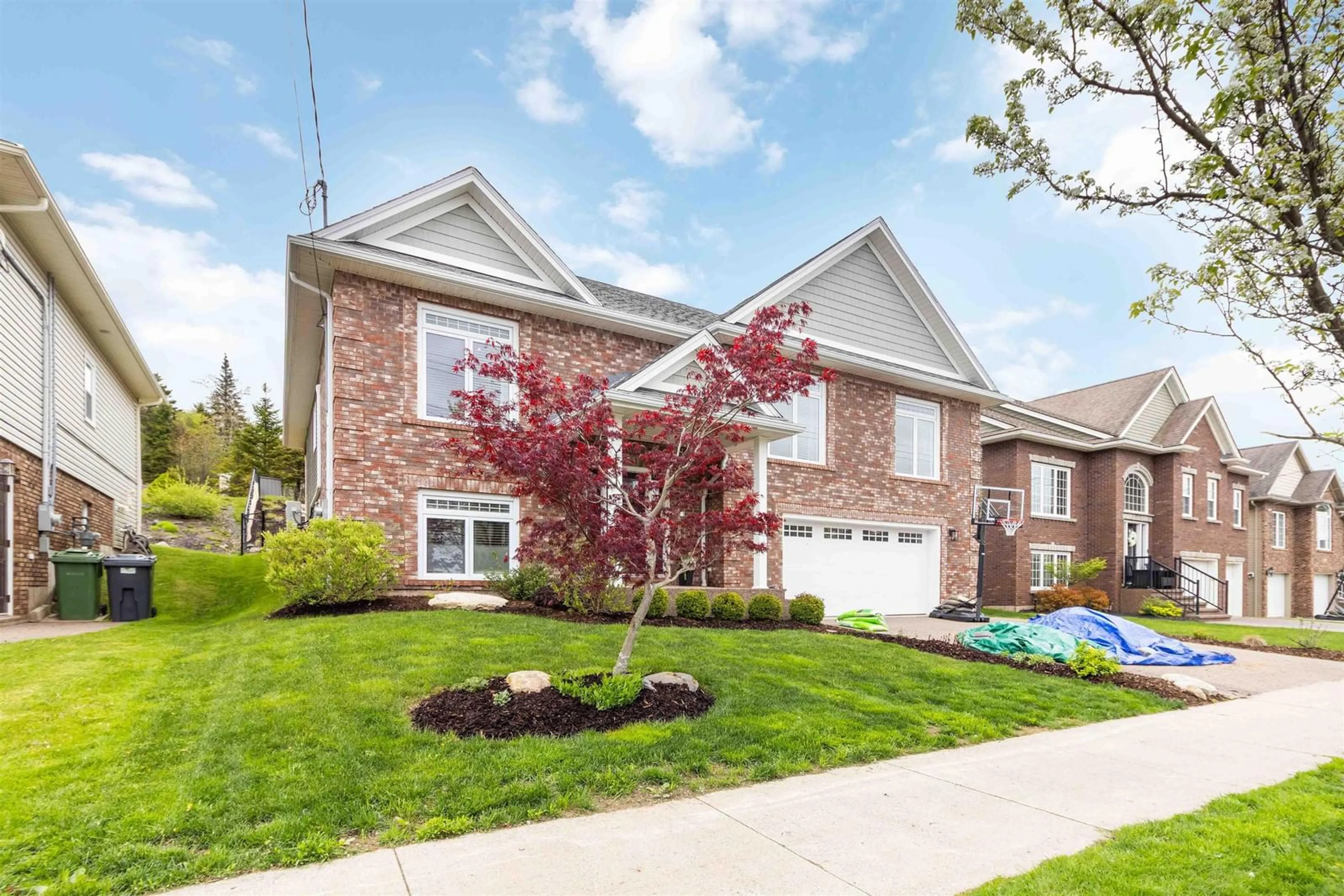 Home with brick exterior material, street for 291 Bellbrook Cres, Dartmouth Nova Scotia B2W 0G2
