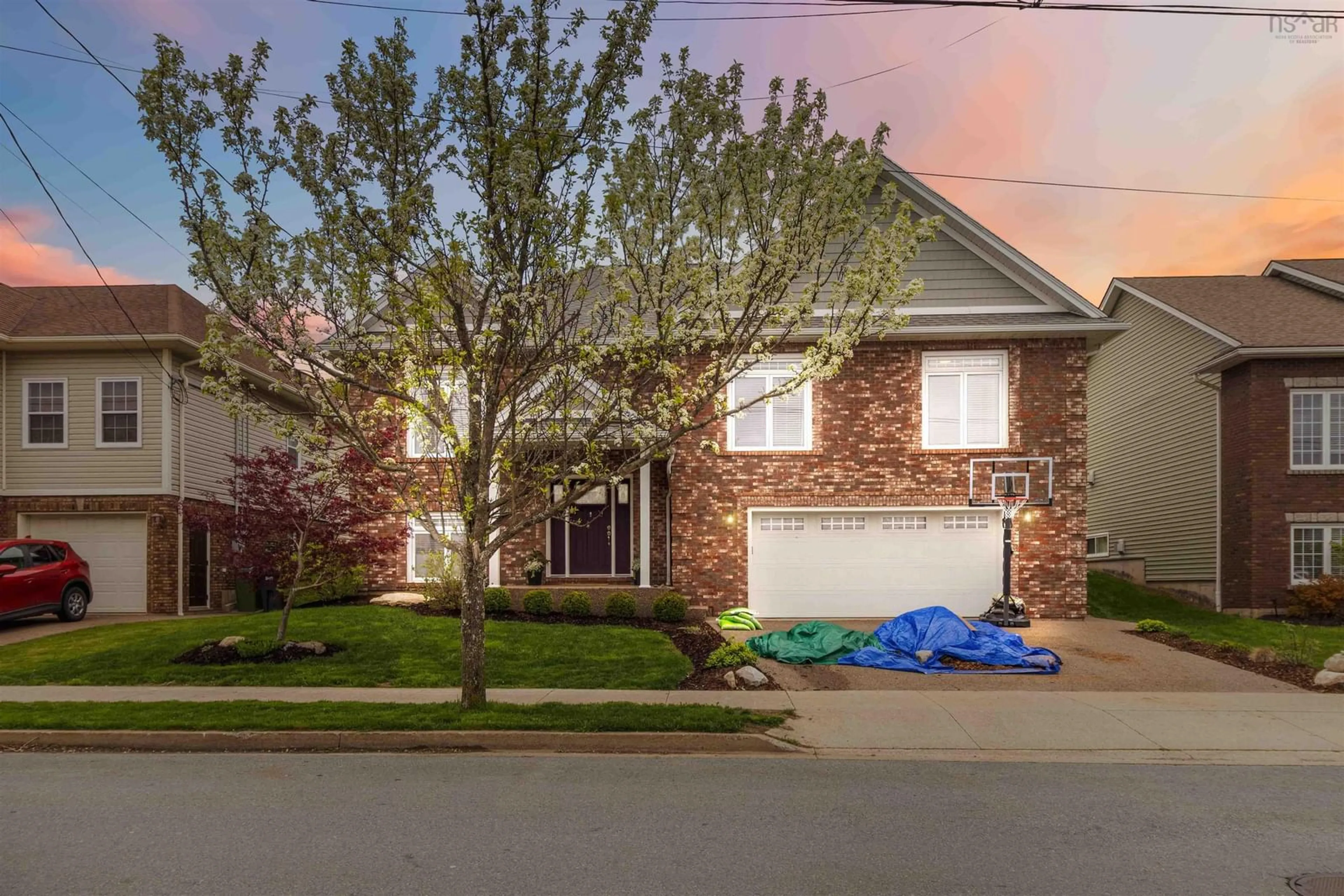 Home with brick exterior material, street for 291 Bellbrook Cres, Dartmouth Nova Scotia B2W 0G2