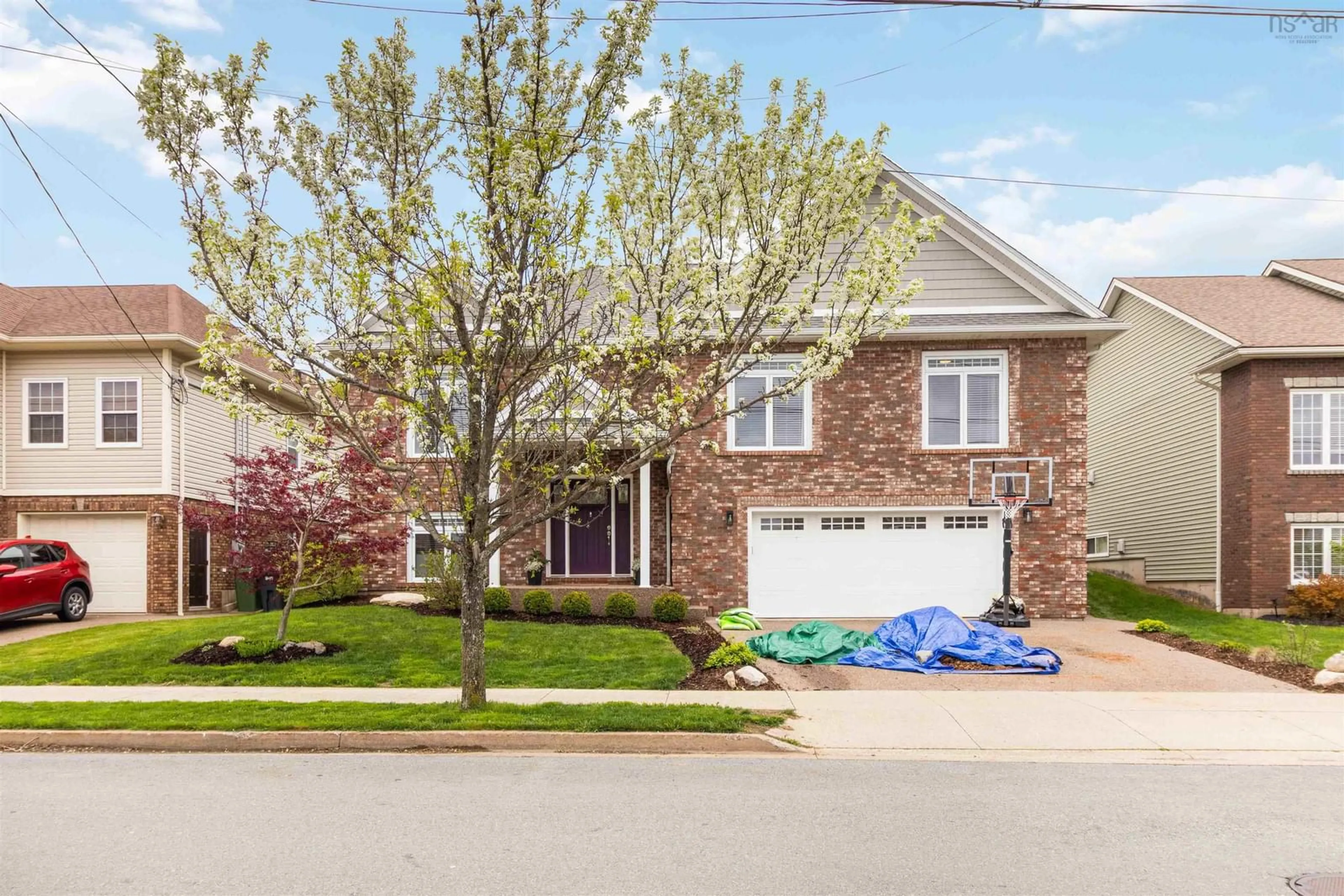 Home with brick exterior material, street for 291 Bellbrook Cres, Dartmouth Nova Scotia B2W 0G2
