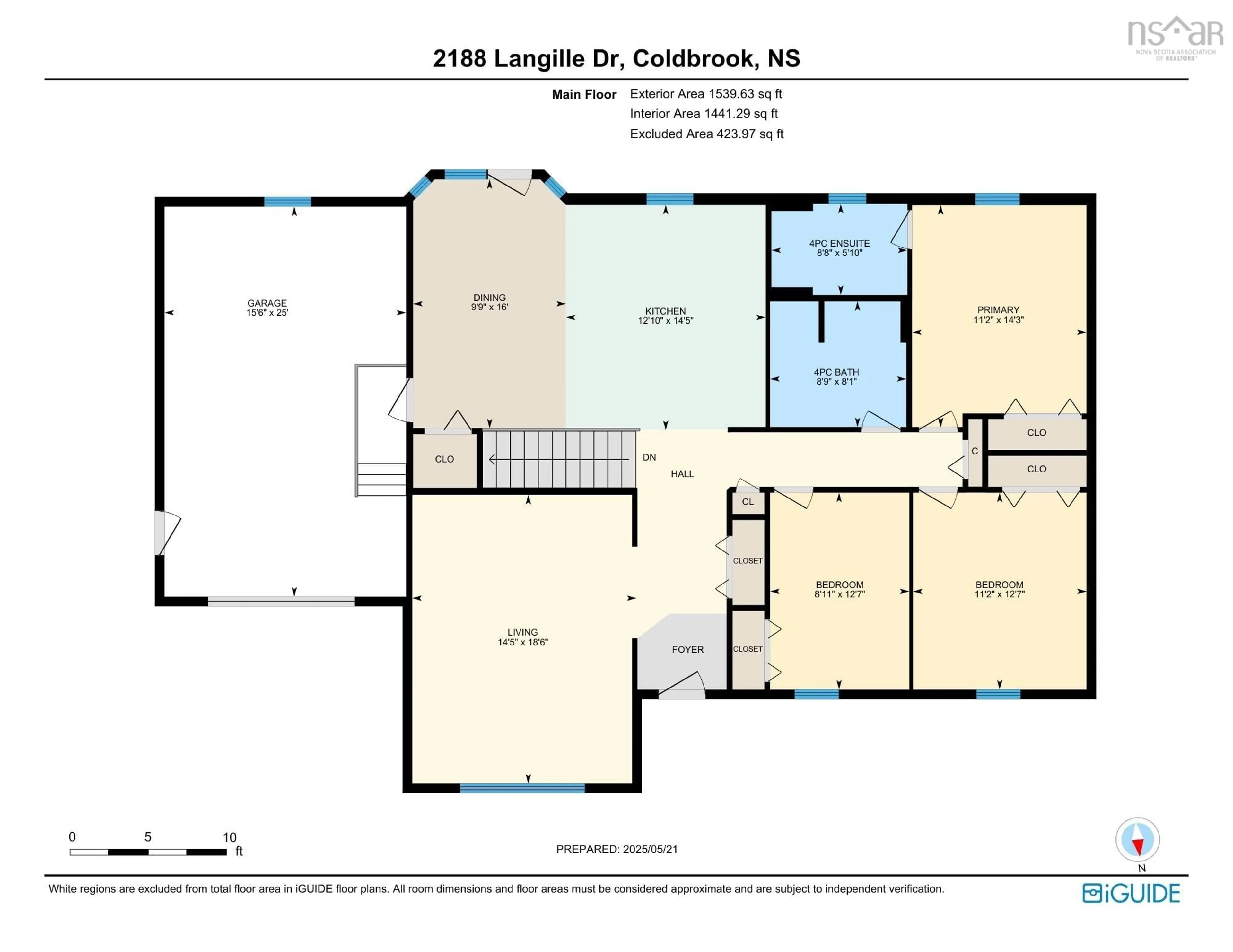 Floor plan for 2188 Langille Dr, Coldbrook Nova Scotia B4E 1C3
