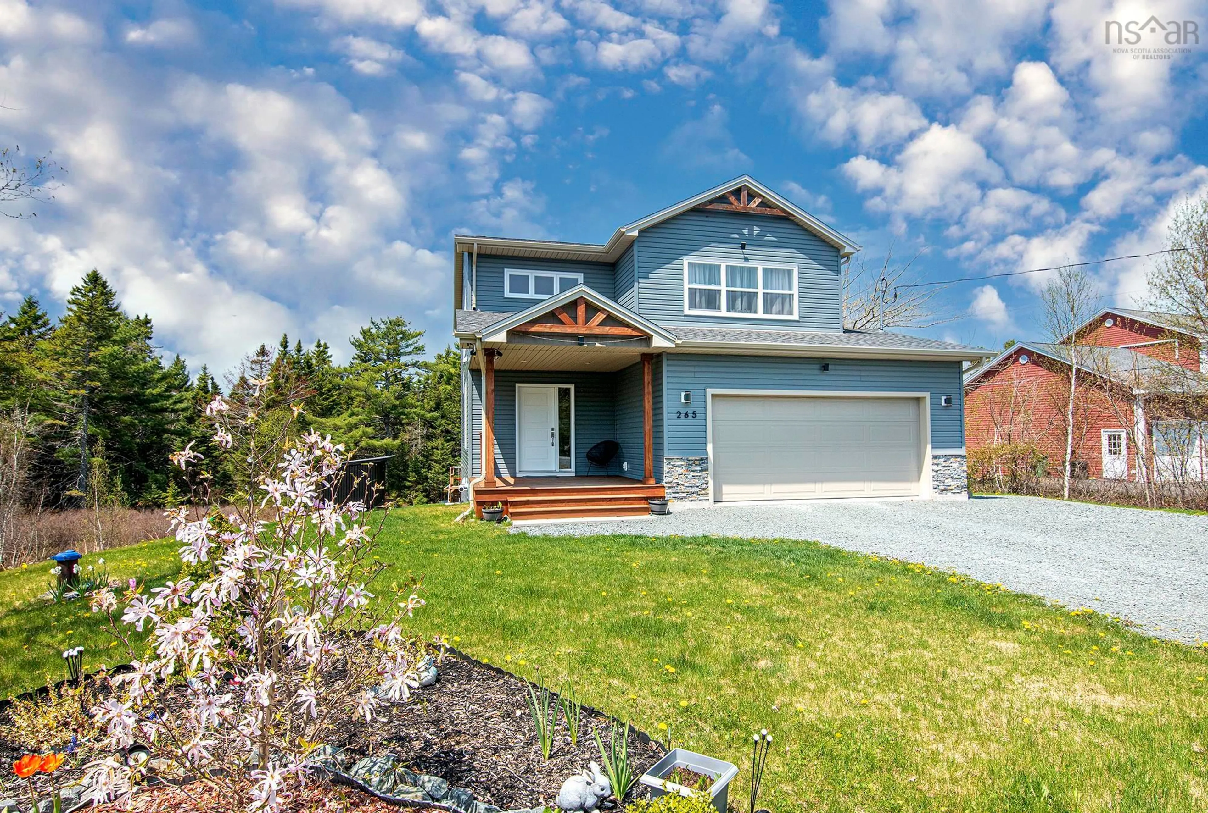 Home with vinyl exterior material, street for 265 Janda Cres, Tantallon Nova Scotia B3Z 4R7