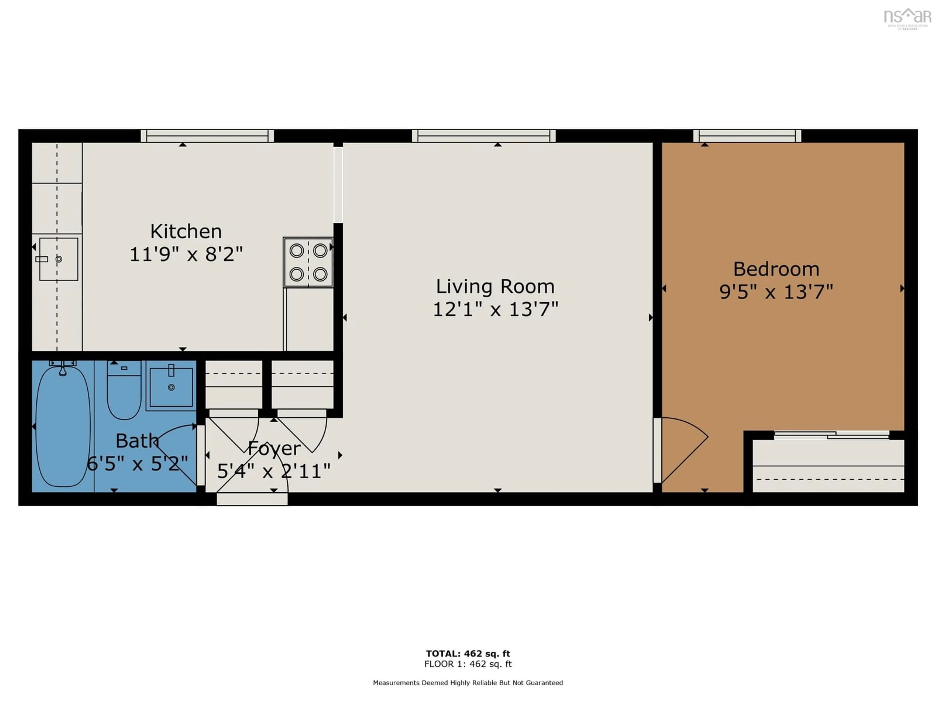 Floor plan for 13 North St, Dartmouth Nova Scotia B2Y 1B3