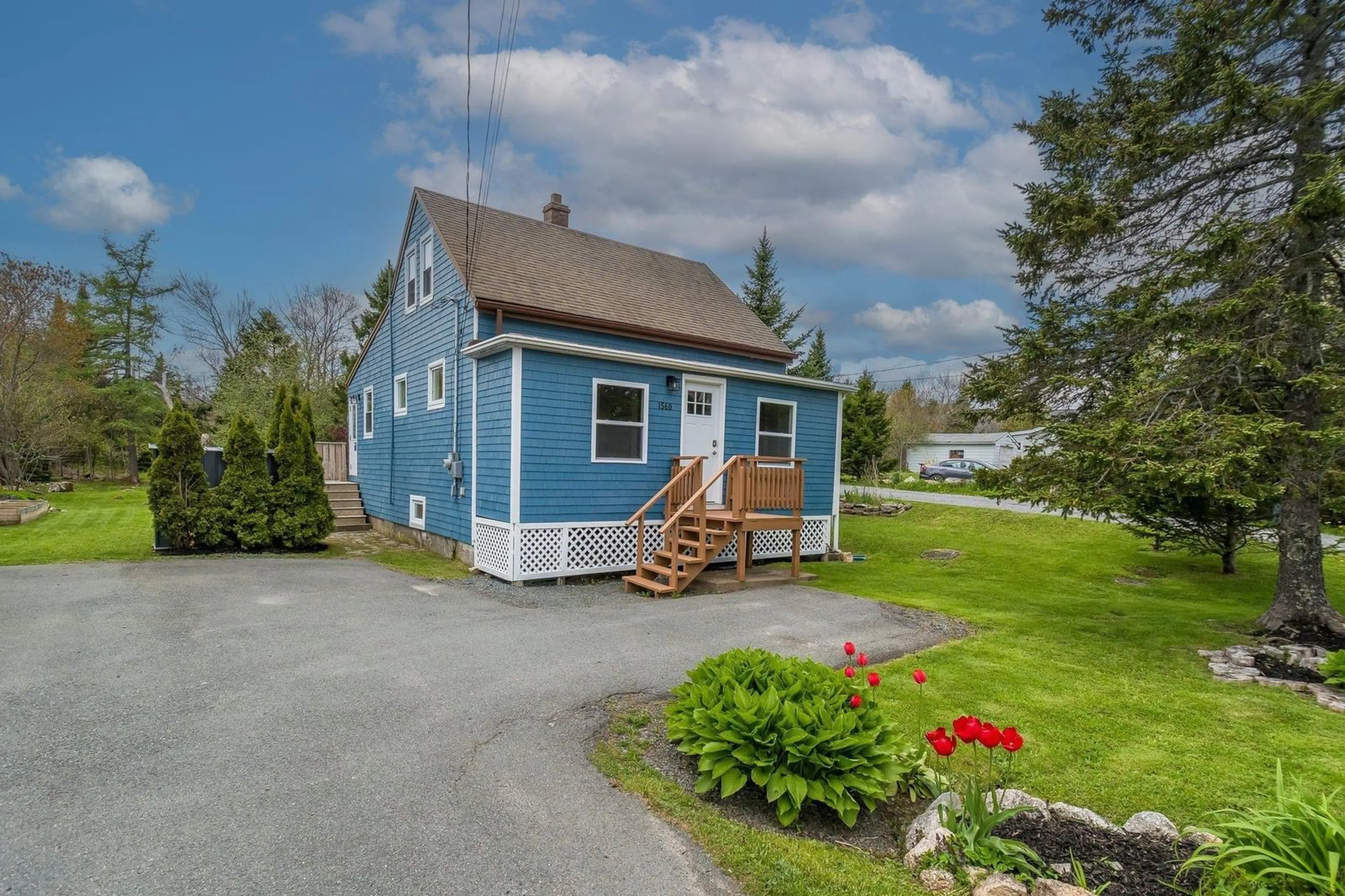 A pic from outside/outdoor area/front of a property/back of a property/a pic from drone, street for 1560 St Margarets Bay Rd, Lakeside Nova Scotia B3T 1A9
