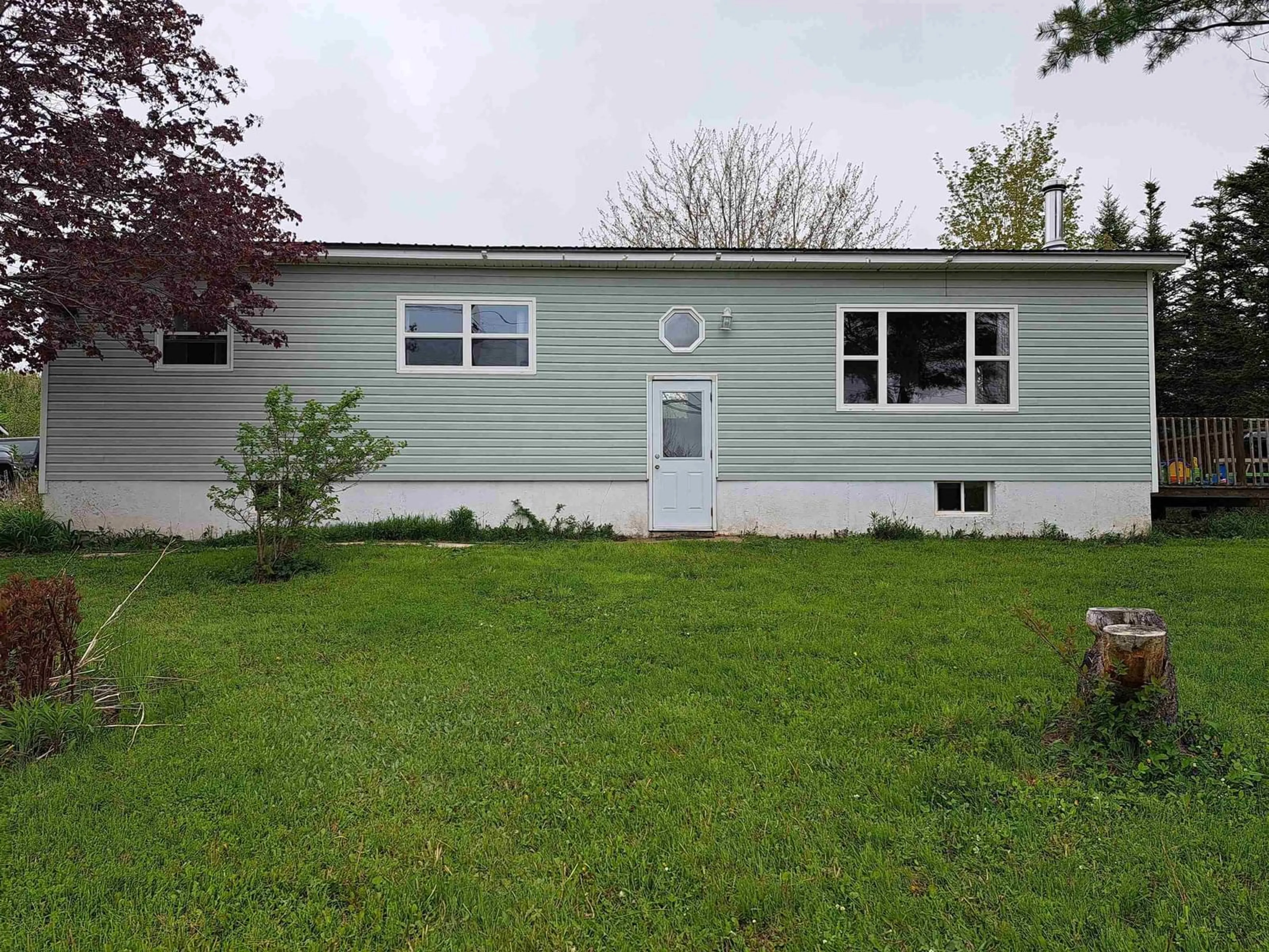 Home with vinyl exterior material, street for 2085 Frasers Mountain Rd, Frasers Mountain Nova Scotia B2H 5C4