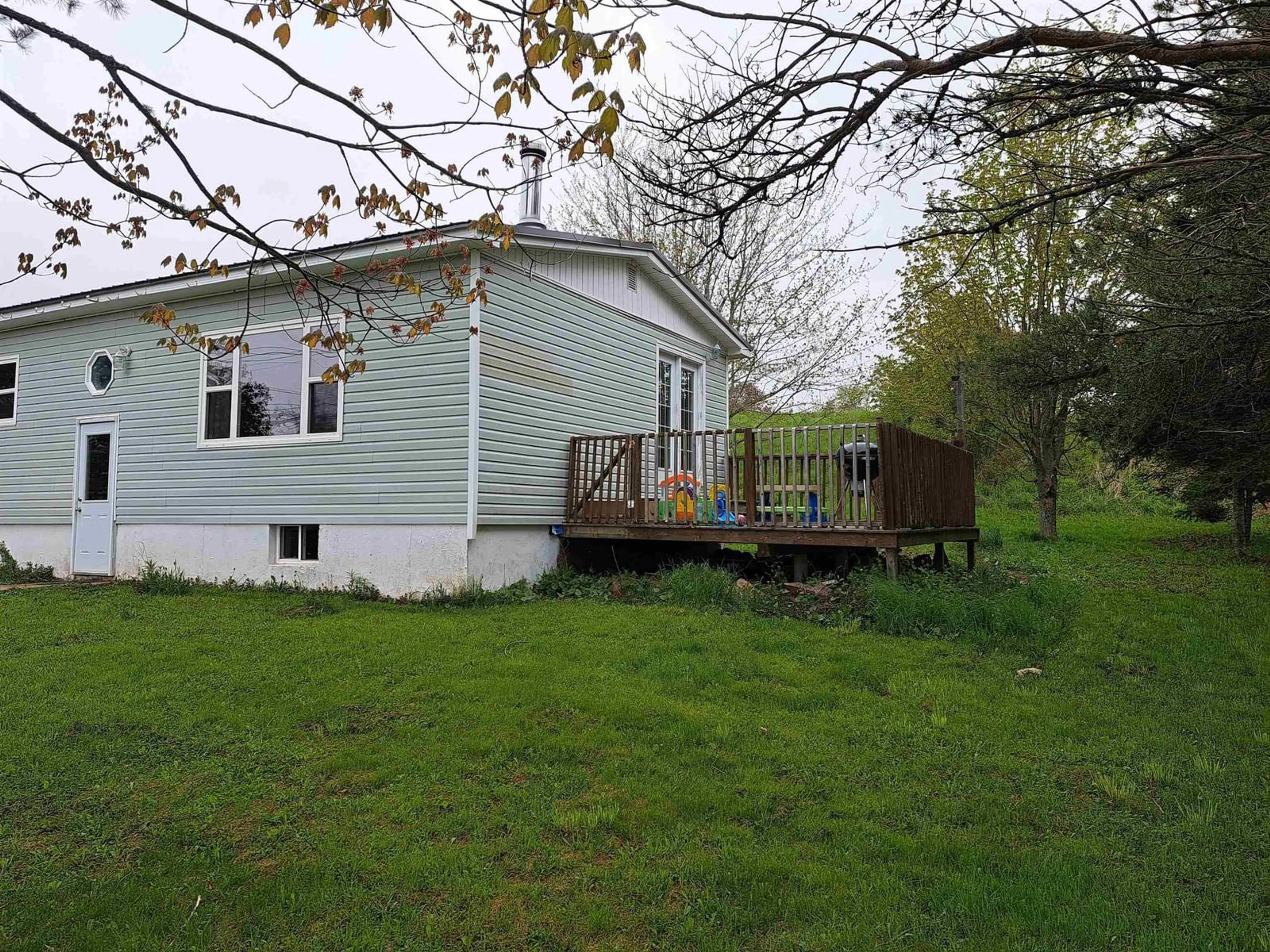A pic from outside/outdoor area/front of a property/back of a property/a pic from drone, unknown for 2085 Frasers Mountain Rd, Frasers Mountain Nova Scotia B2H 5C4