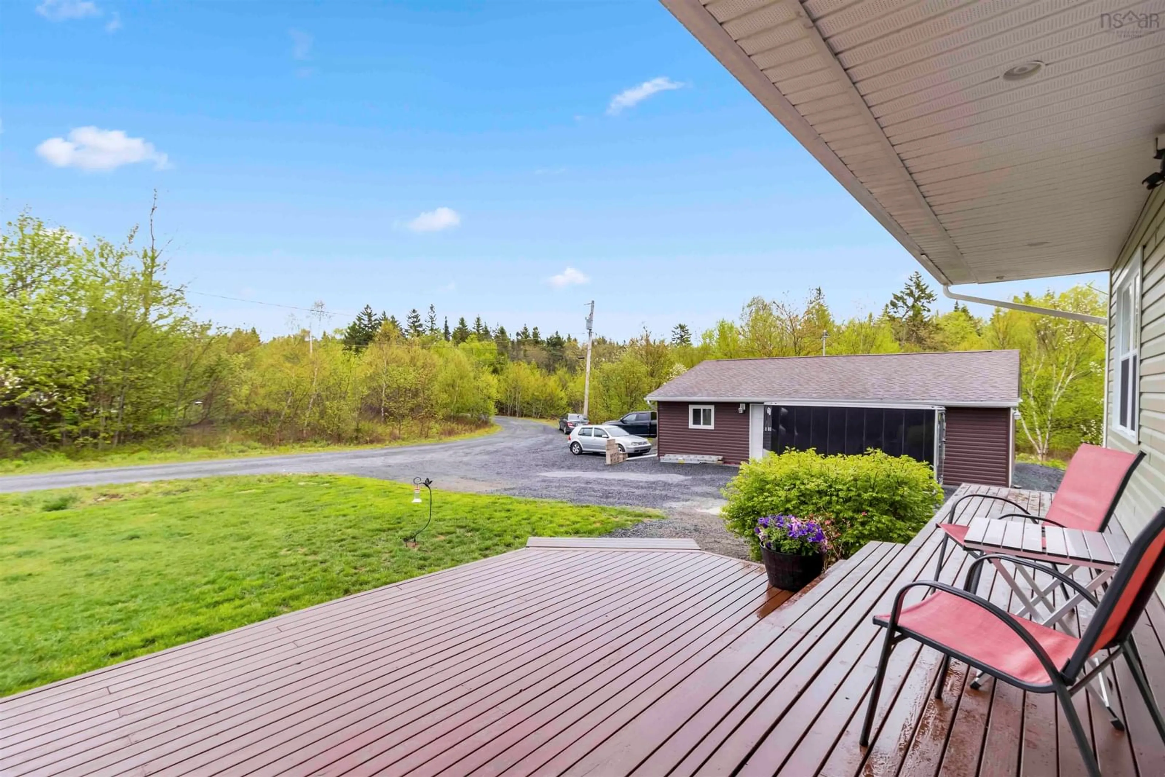 Patio, water/lake/river/ocean view for 130 Tomahawk Run, Hammonds Plains Nova Scotia B4B 1Z5