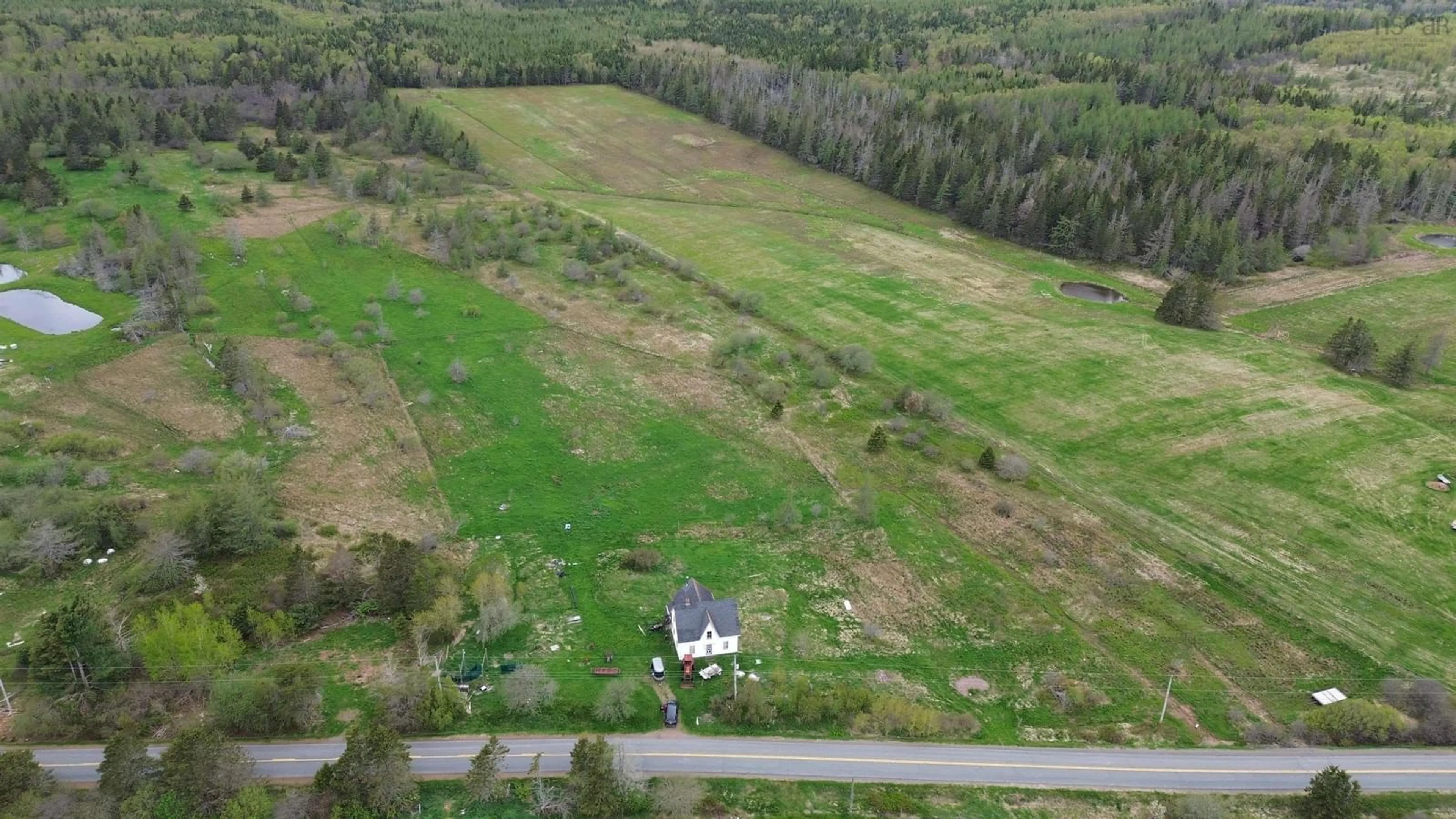 A pic from outside/outdoor area/front of a property/back of a property/a pic from drone, unknown for 4855 Barronsfield Road, Barronsfield Nova Scotia B0L 1G0