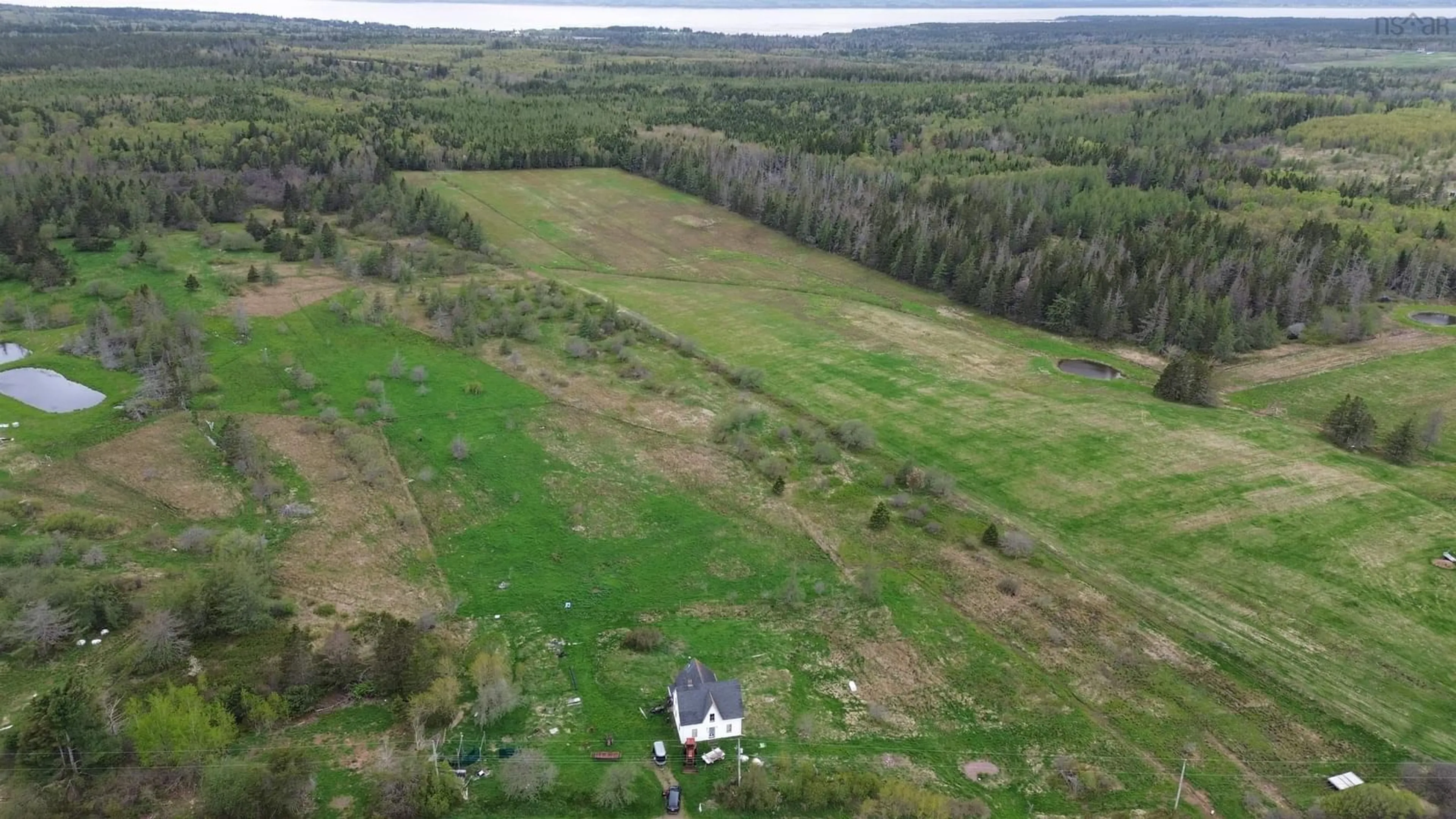 A pic from outside/outdoor area/front of a property/back of a property/a pic from drone, unknown for 4855 Barronsfield Road, Barronsfield Nova Scotia B0L 1G0