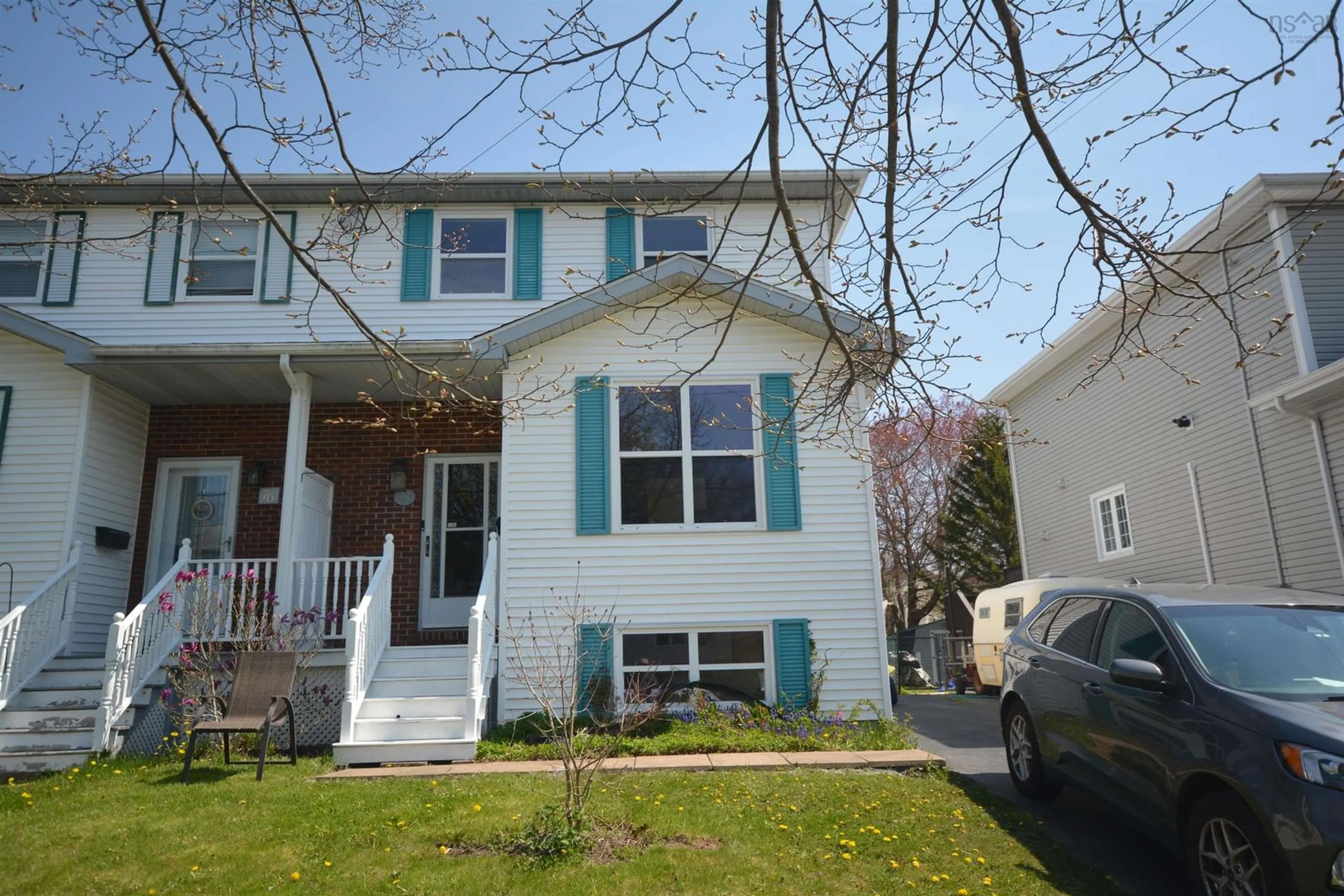 Home with vinyl exterior material, street for 78 Hartlen Ave, Halifax Nova Scotia B3R 1R6