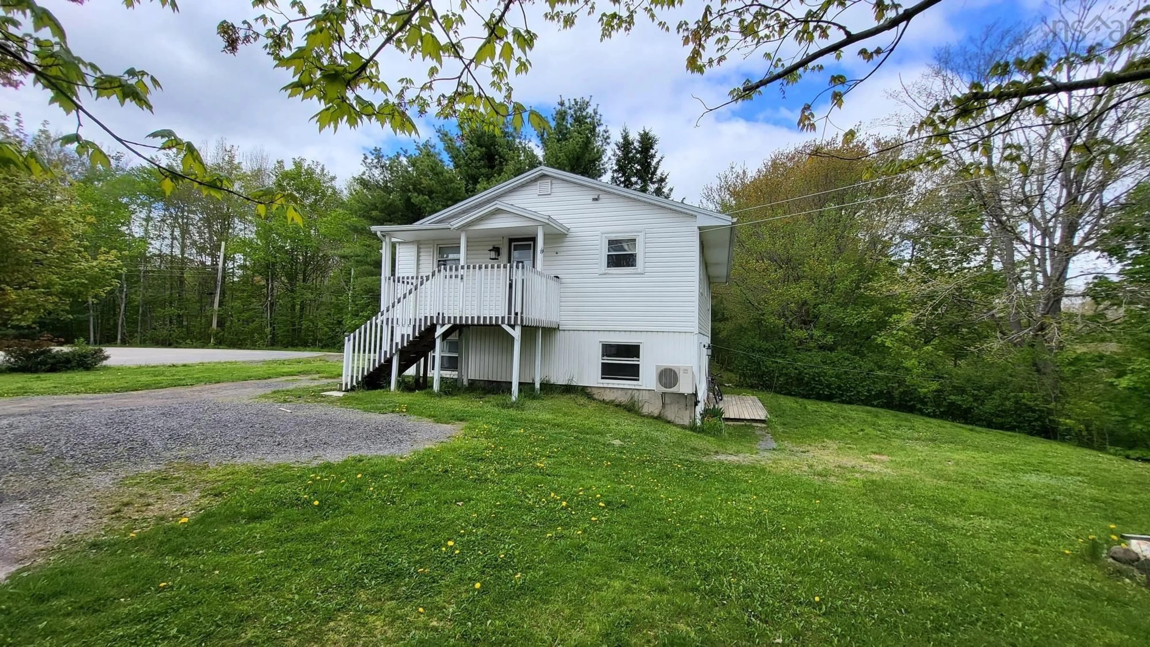 A pic from outside/outdoor area/front of a property/back of a property/a pic from drone, unknown for 1112 Morse Lane, Centreville Nova Scotia B0P 1J0