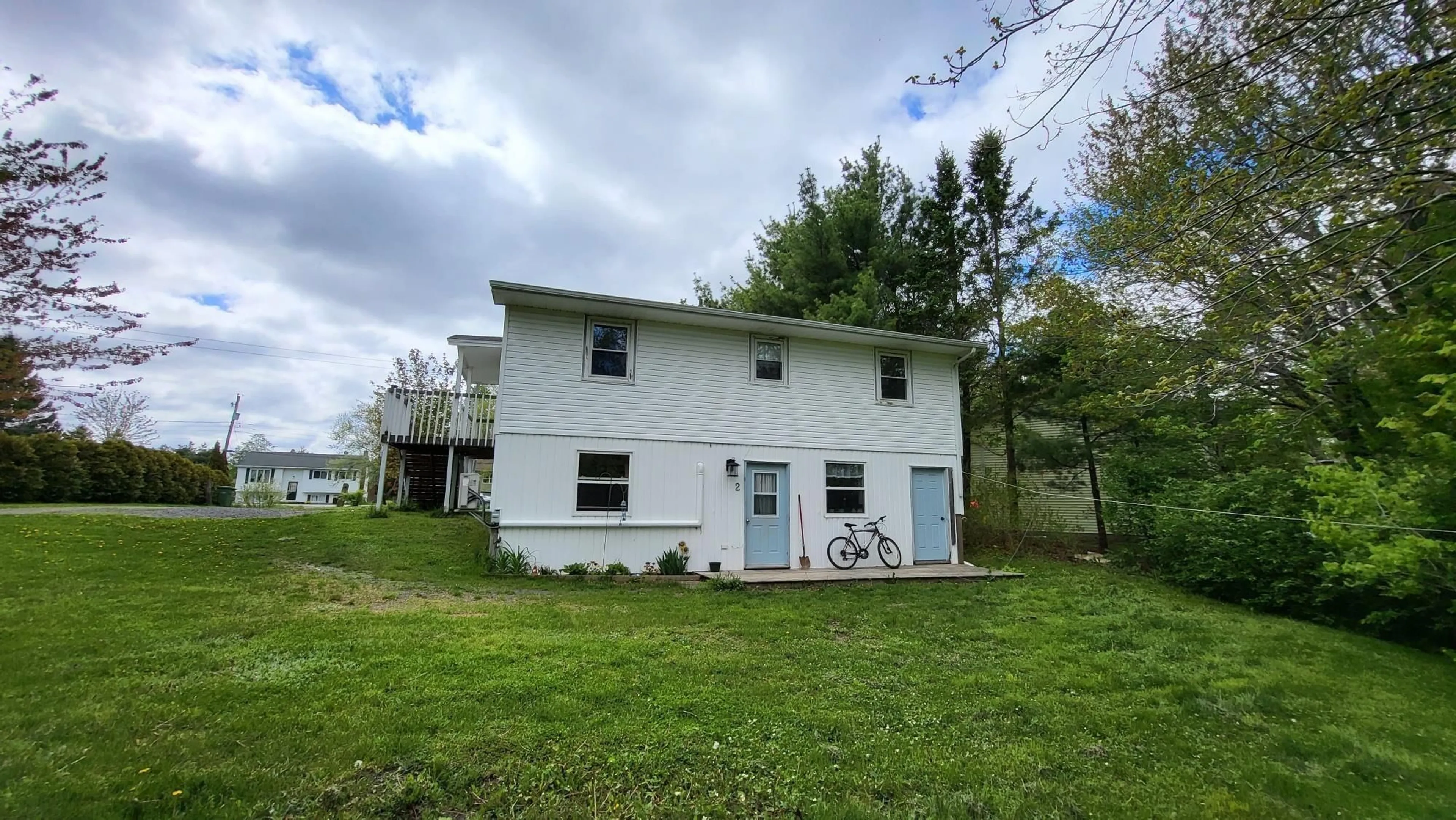 A pic from outside/outdoor area/front of a property/back of a property/a pic from drone, unknown for 1112 Morse Lane, Centreville Nova Scotia B0P 1J0