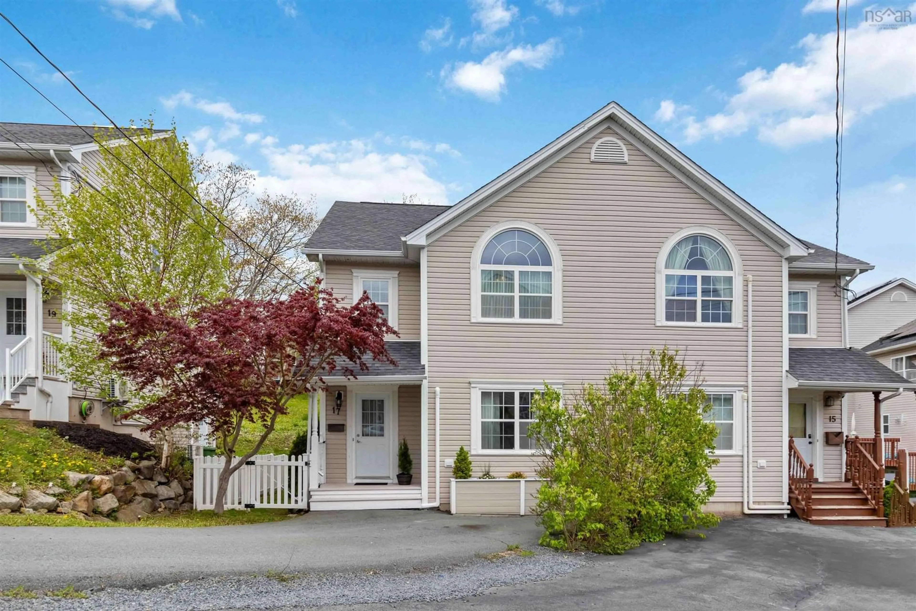 Home with vinyl exterior material, street for 17 Hubleys Dr, Halifax Nova Scotia B3P 1G9