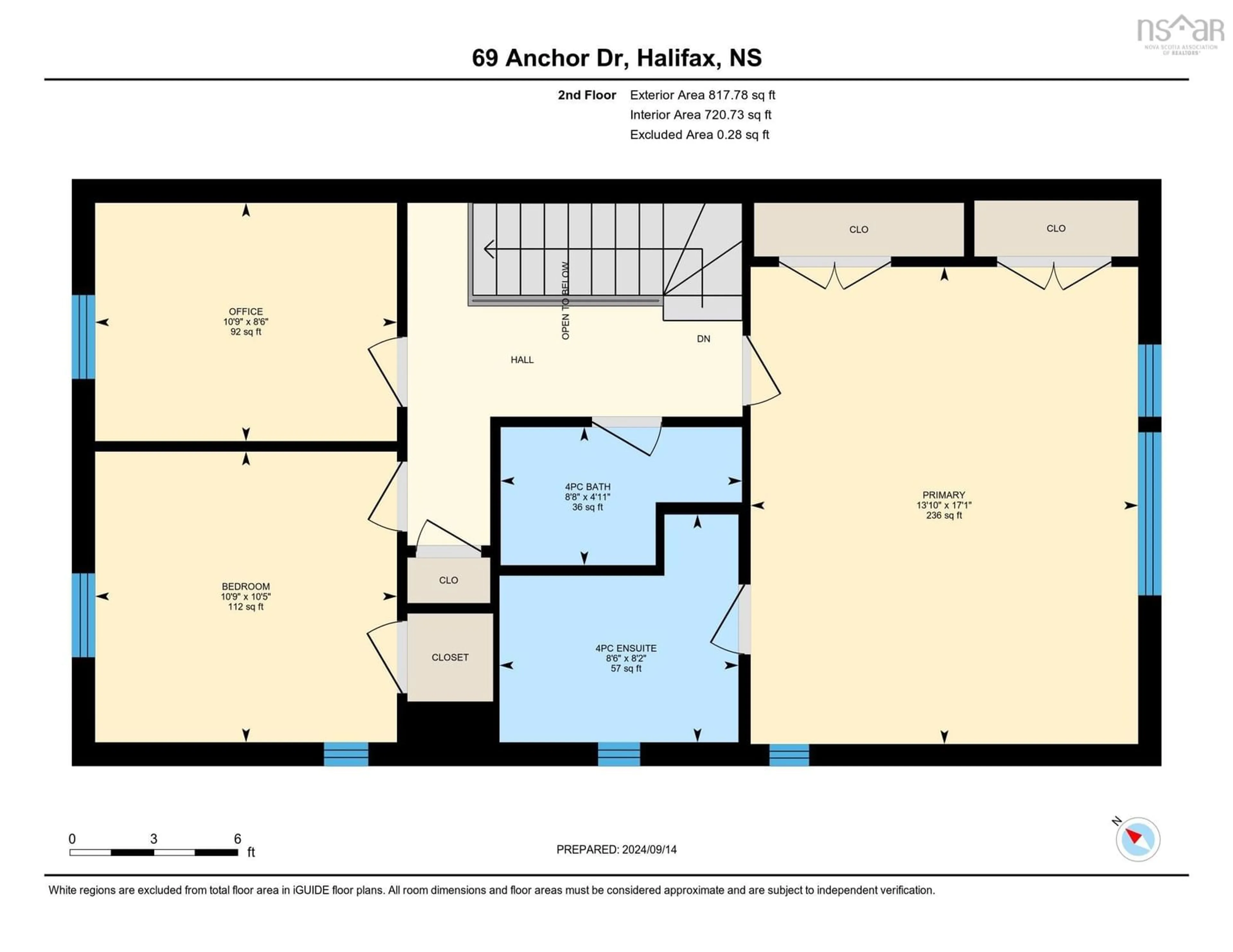 Floor plan for 69 Anchor Dr, Halifax Nova Scotia B3N 3B9