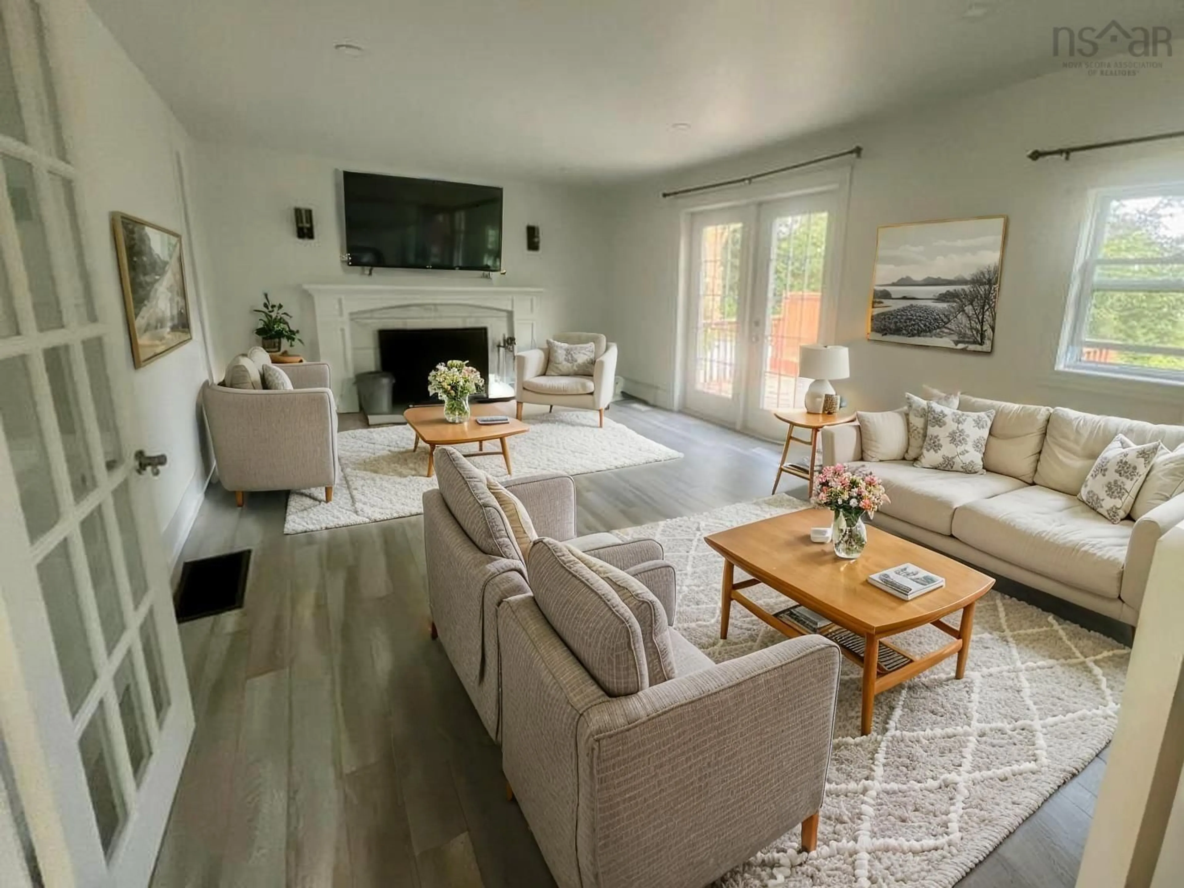 Living room with furniture, unknown for 46 Holmes Hill Rd #Unit A, Hantsport Nova Scotia B0P 1P0