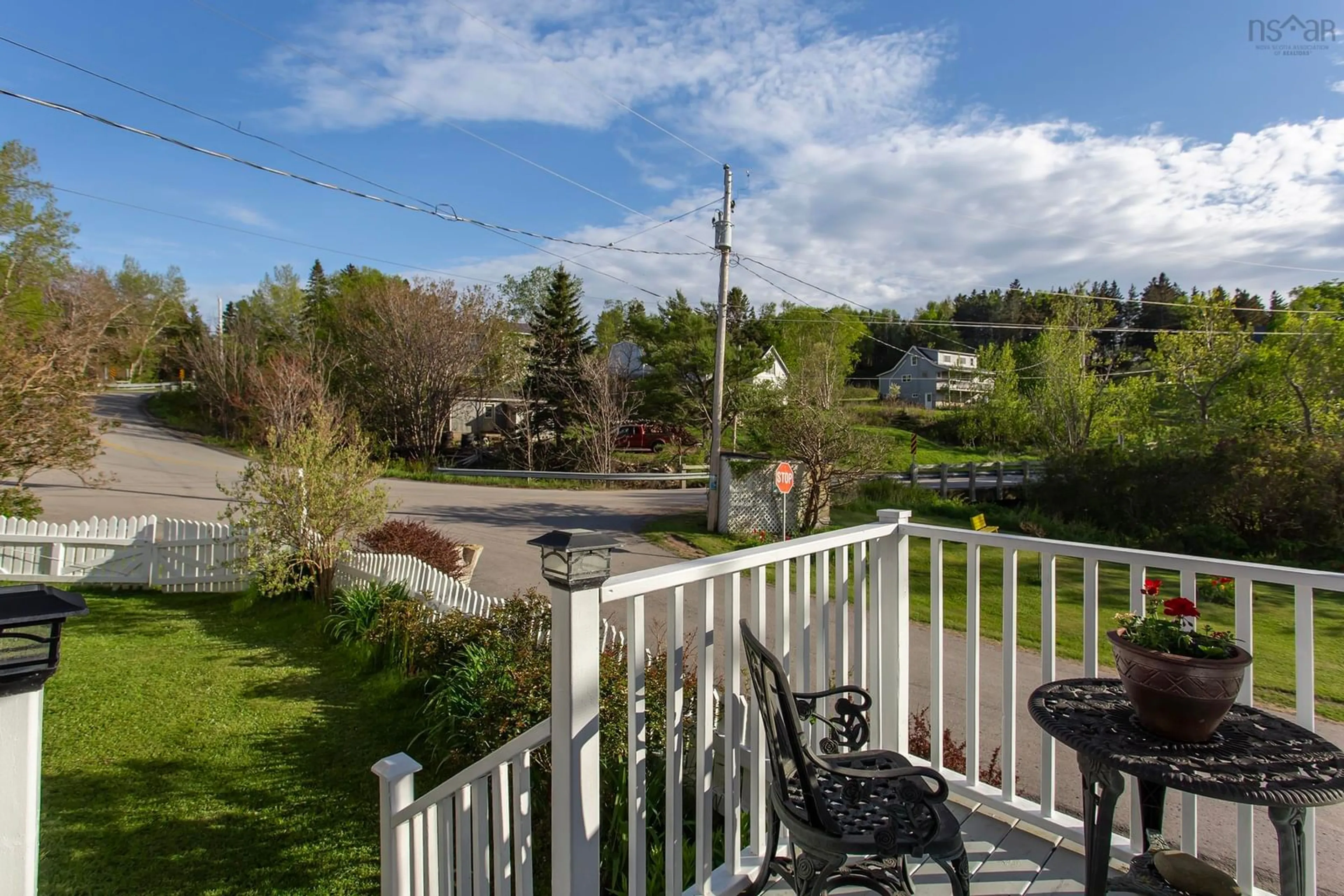 Patio, water/lake/river/ocean view for 652 Port Lorne Rd, Port Lorne Nova Scotia B0S 1R0