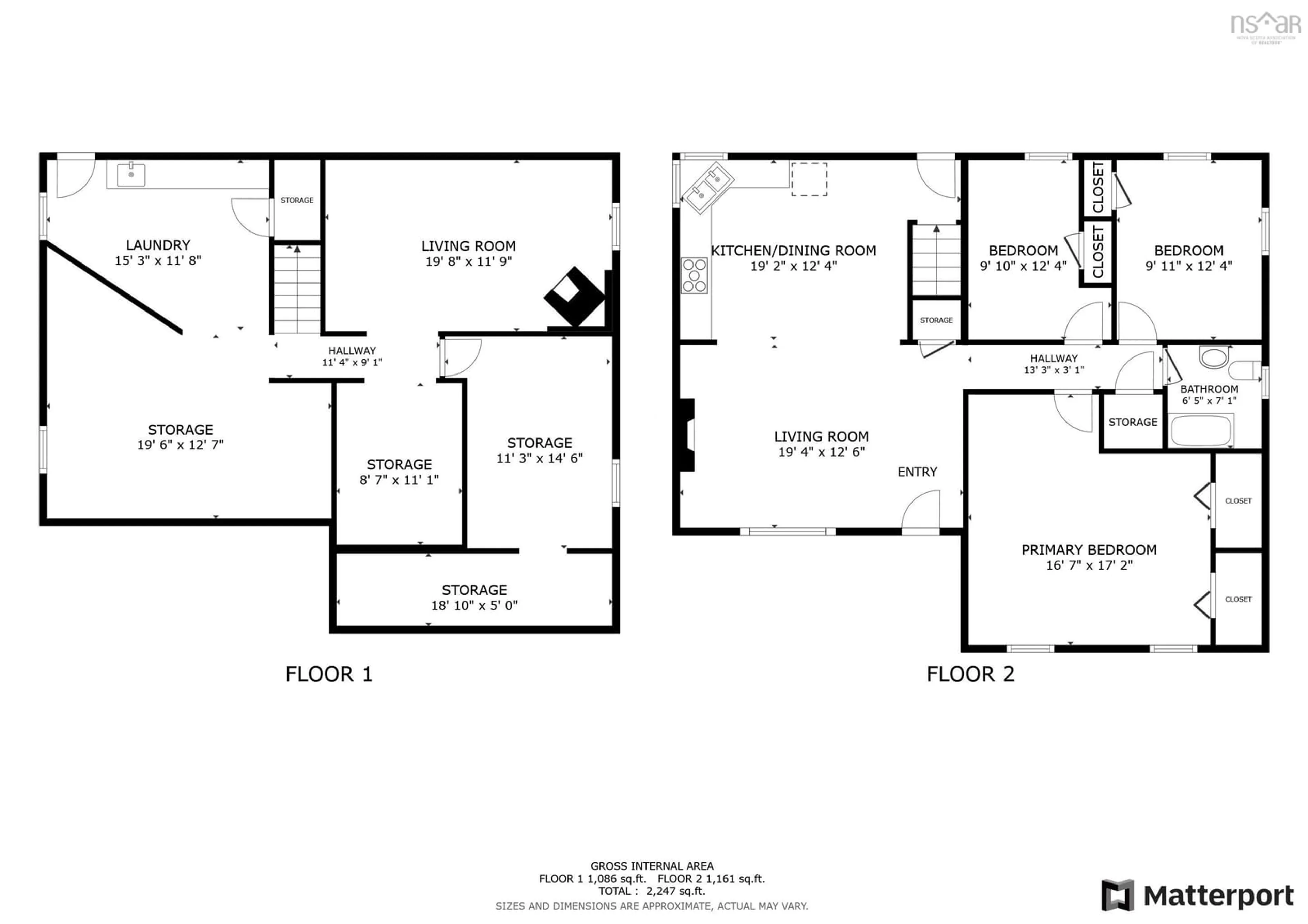 Floor plan for 580 Hwy 1, Mount Denson Nova Scotia B0P 1P0