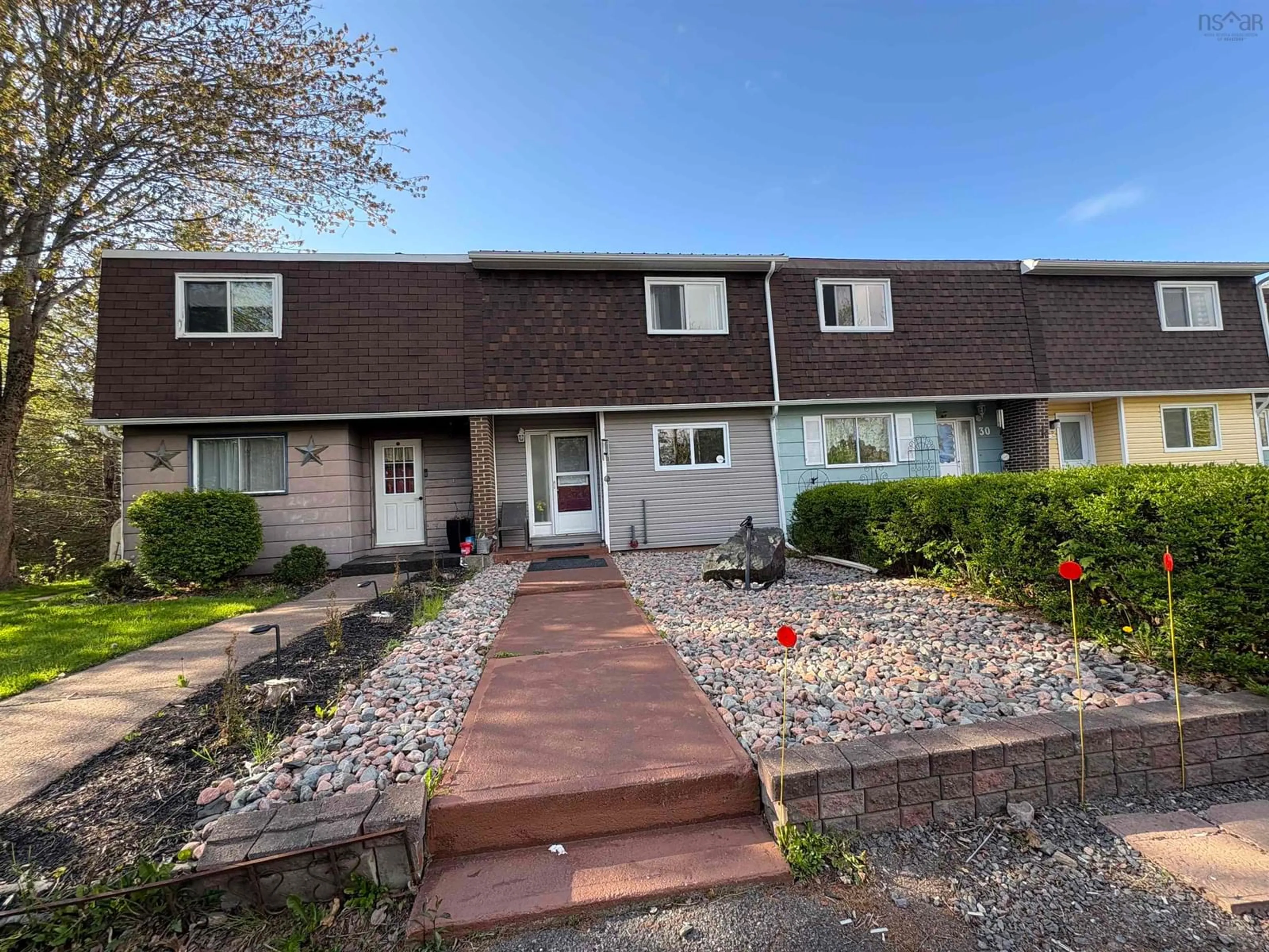 A pic from outside/outdoor area/front of a property/back of a property/a pic from drone, street for 32 Hector Ave, Pictou Nova Scotia B0K 1H0