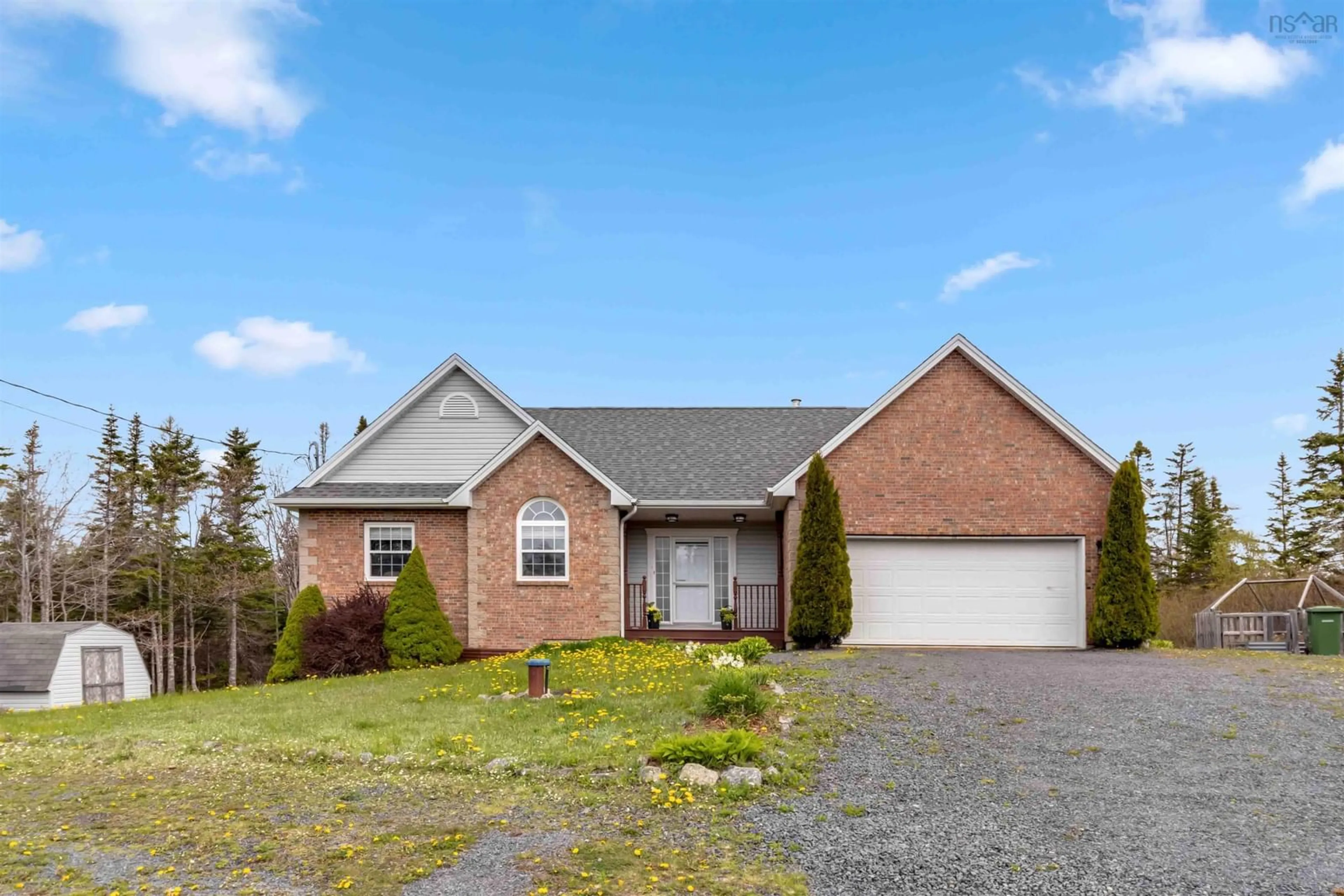 Home with brick exterior material, unknown for 222 Whitehead Rd, Harrietsfield Nova Scotia B3V 1B4