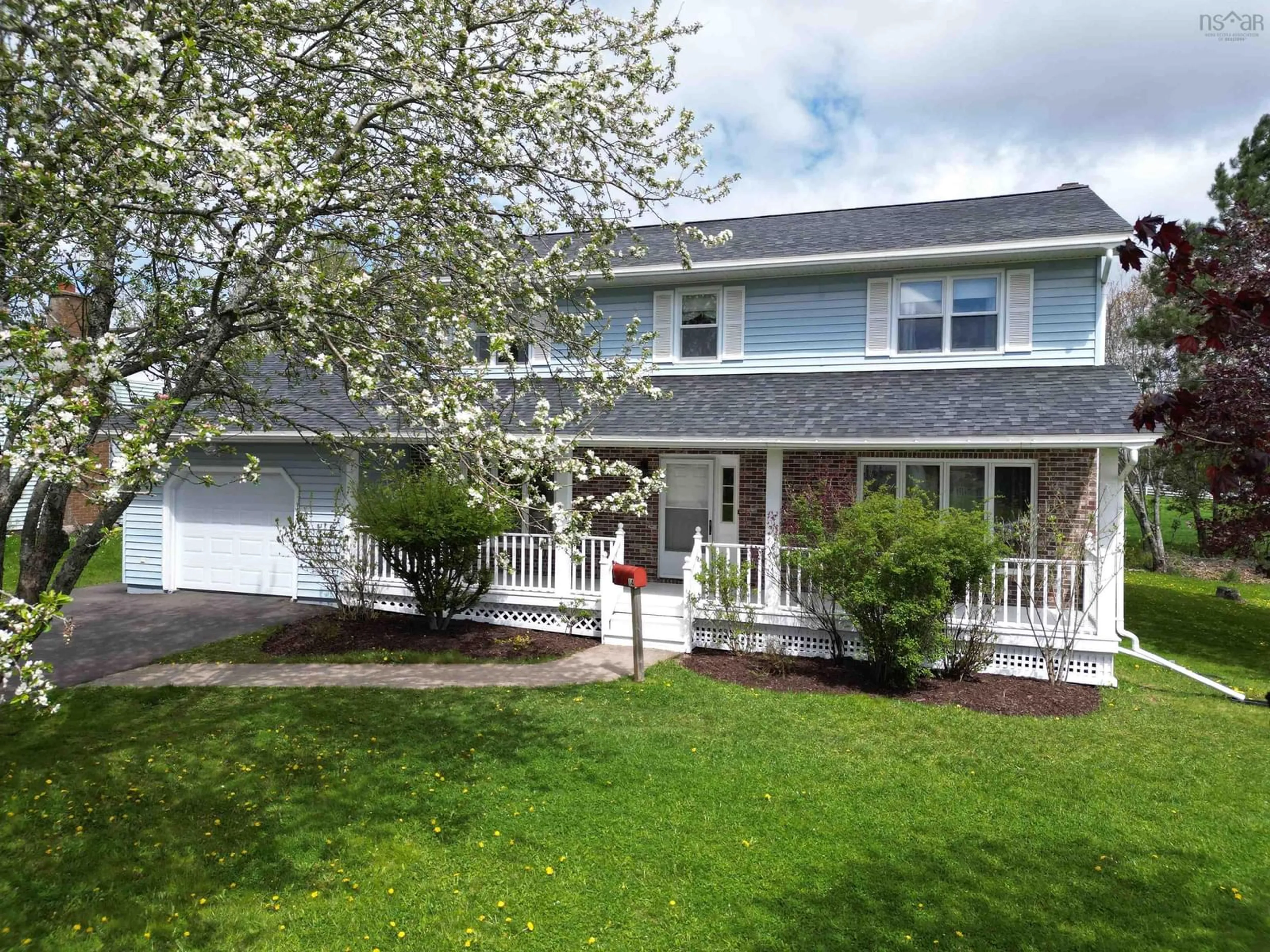Home with vinyl exterior material, street for 14 Brite Ave, Bible Hill Nova Scotia B2N 5R6