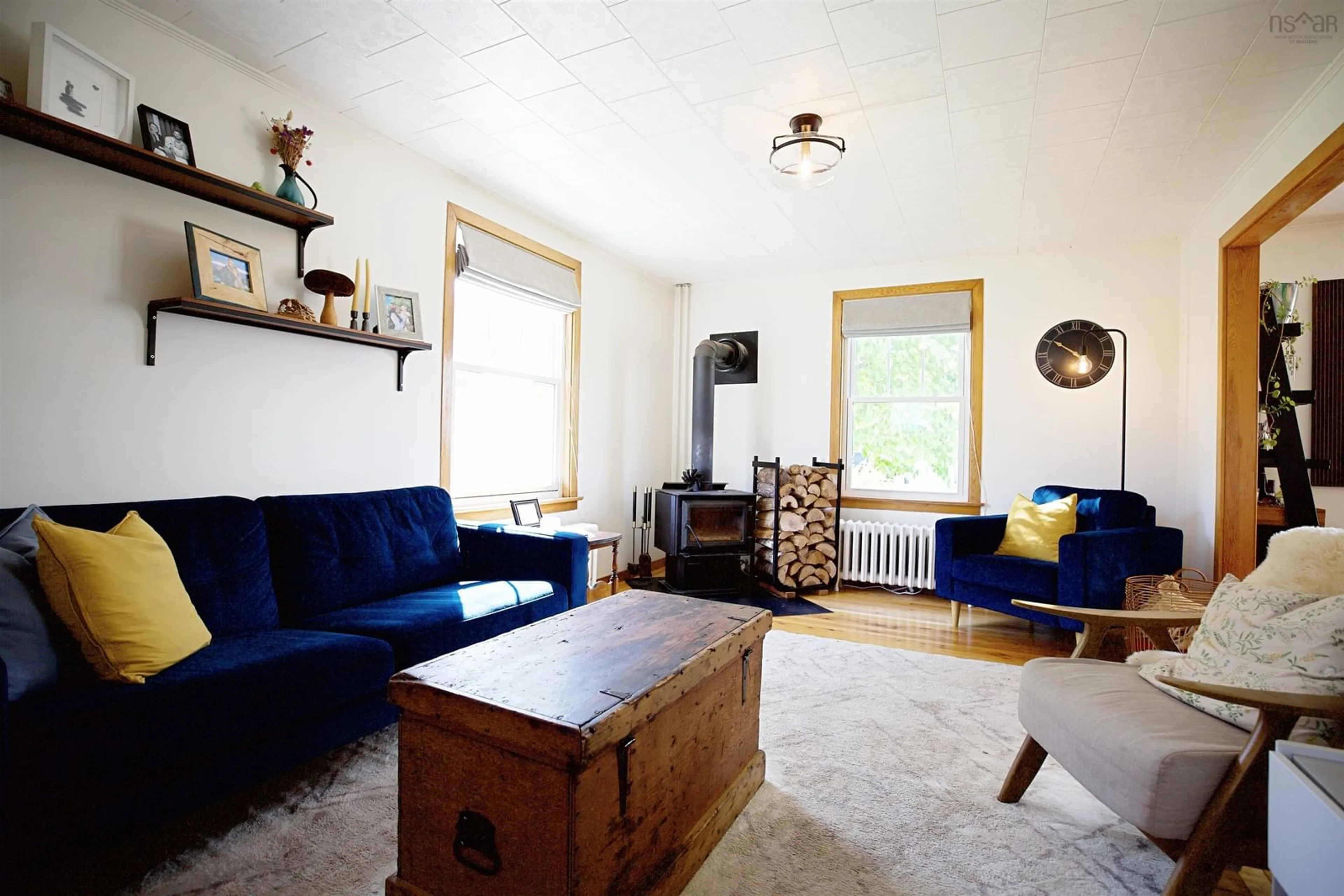 Living room with furniture, unknown for 10 Kissing Bridge Rd, Lunenburg Nova Scotia B0J 2C0
