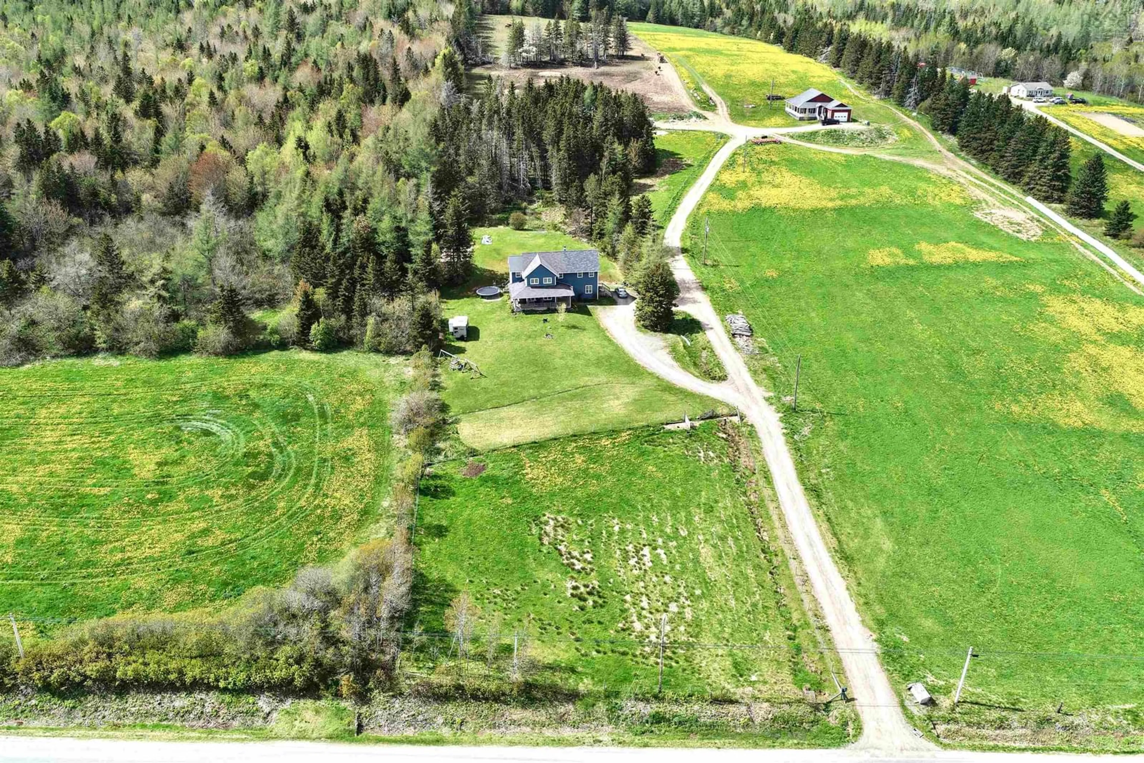 A pic from outside/outdoor area/front of a property/back of a property/a pic from drone, street for 3538 Highway 252, Brook Village Nova Scotia B0E 1X0