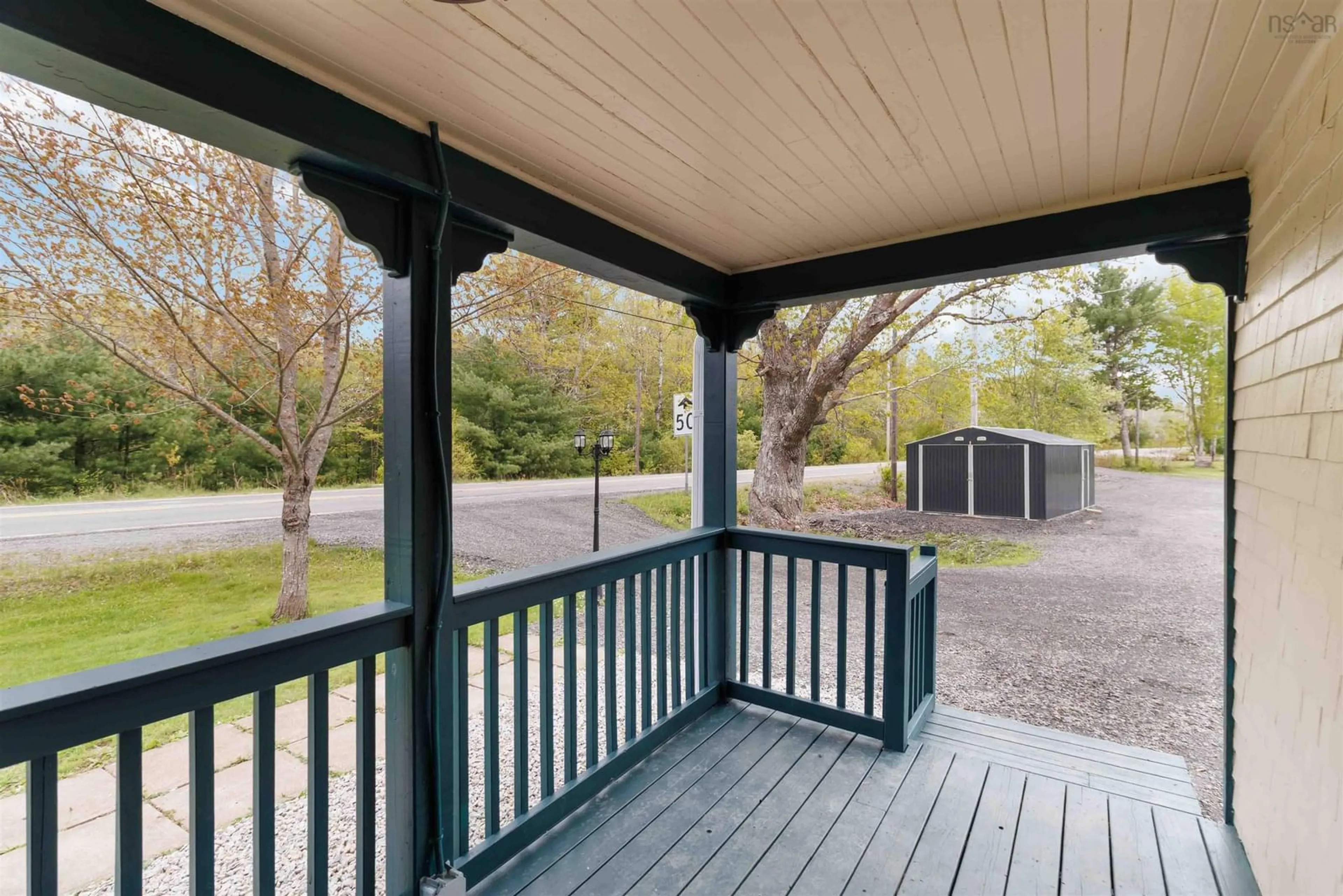Patio, street for 6783 Highway 10 Hwy, New Germany Nova Scotia B0R 1E0