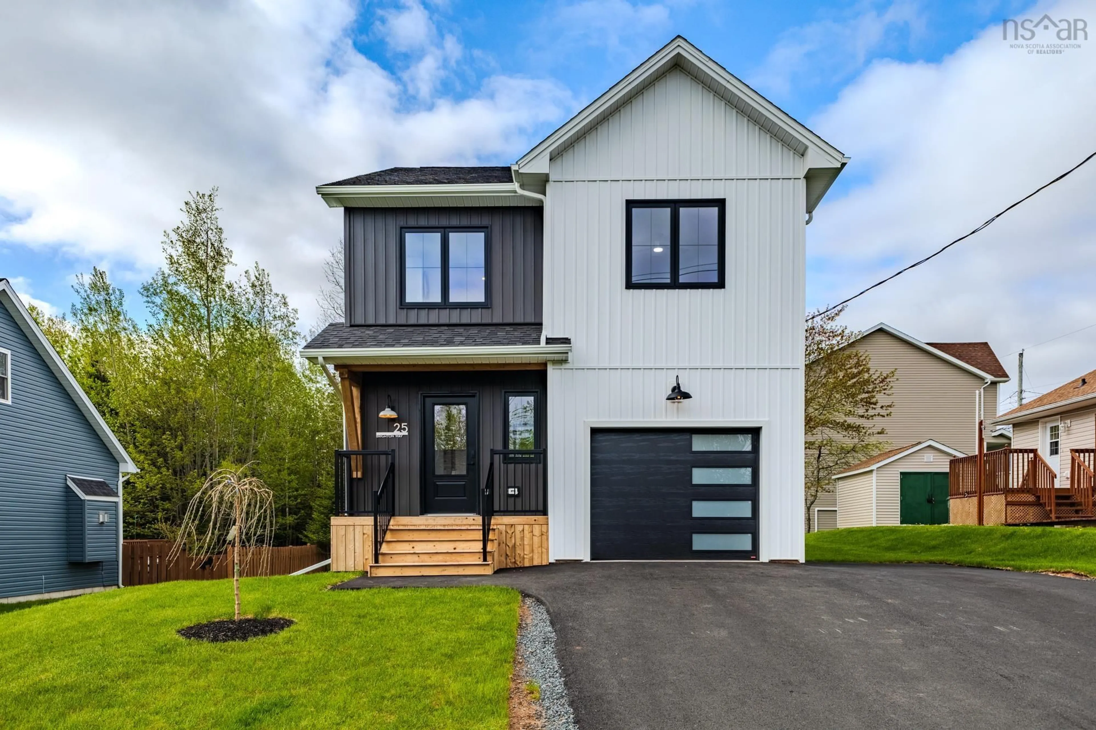 Home with vinyl exterior material, street for 25 Brighton Way, Truro Nova Scotia B2N 0E1