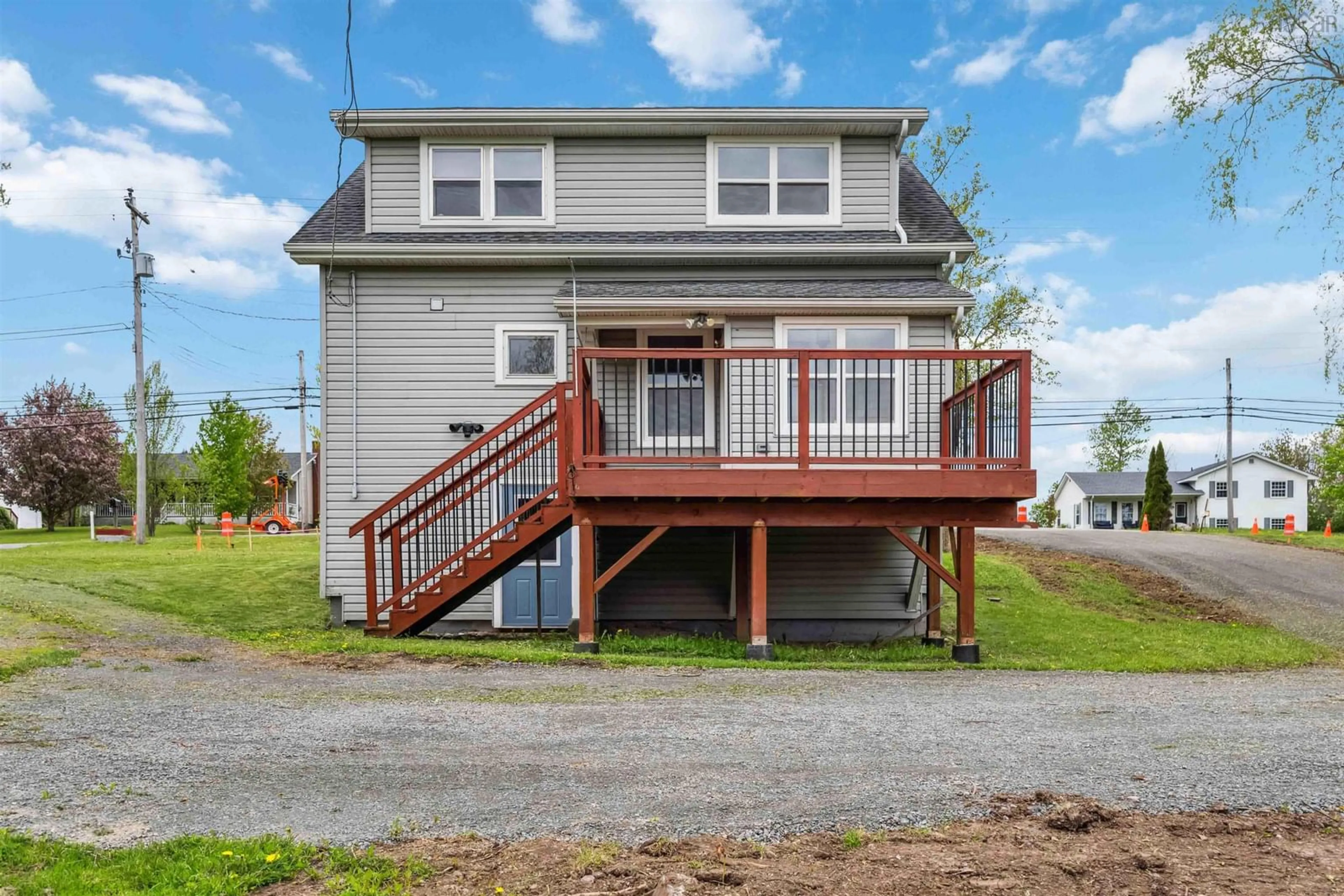 Home with vinyl exterior material, unknown for 4441 Highway 1, Three Mile Plains Nova Scotia B0N 2T0