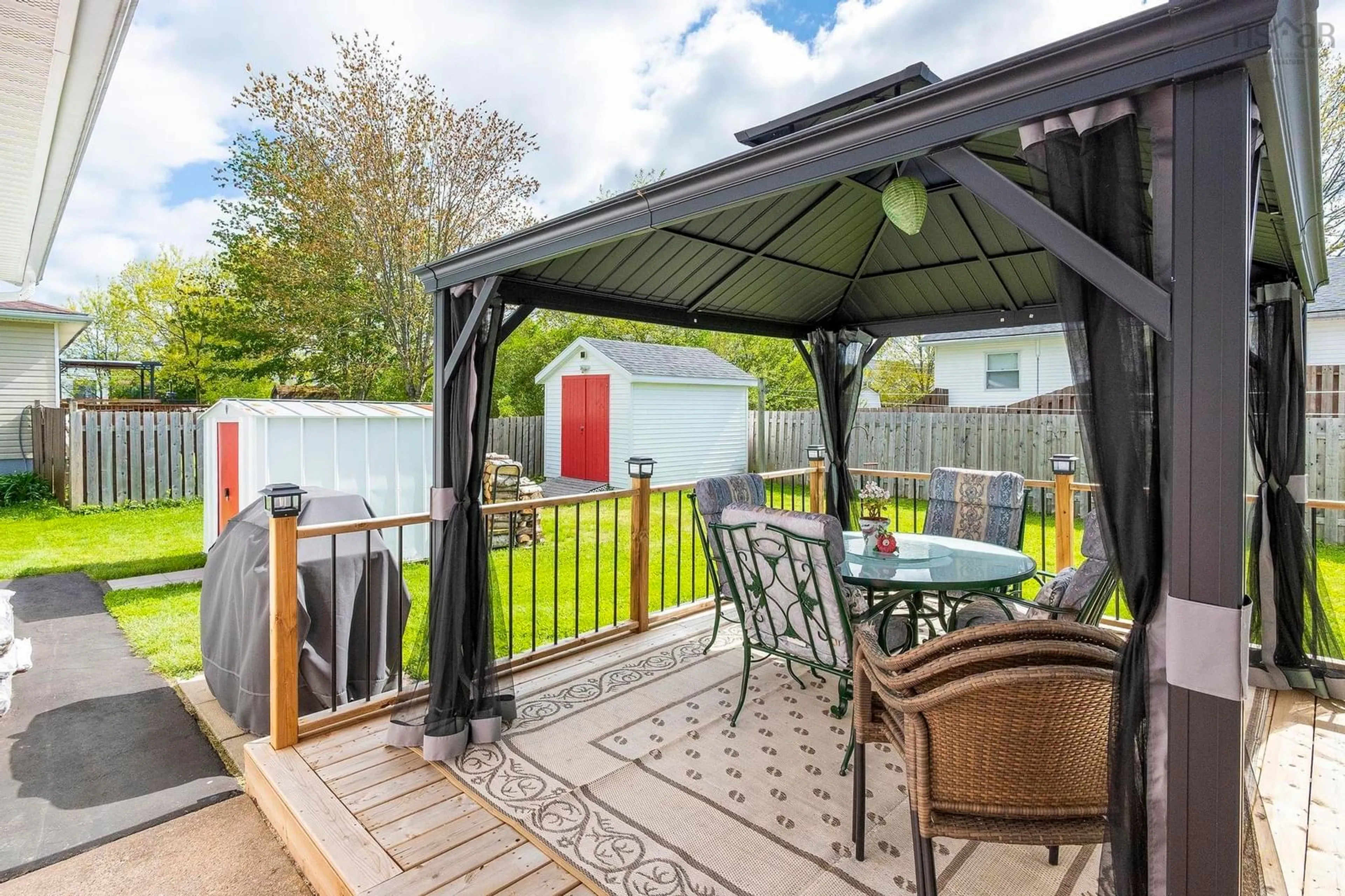 Patio, street for 605 Crystal Drive, Greenwood Nova Scotia B0P 1R0