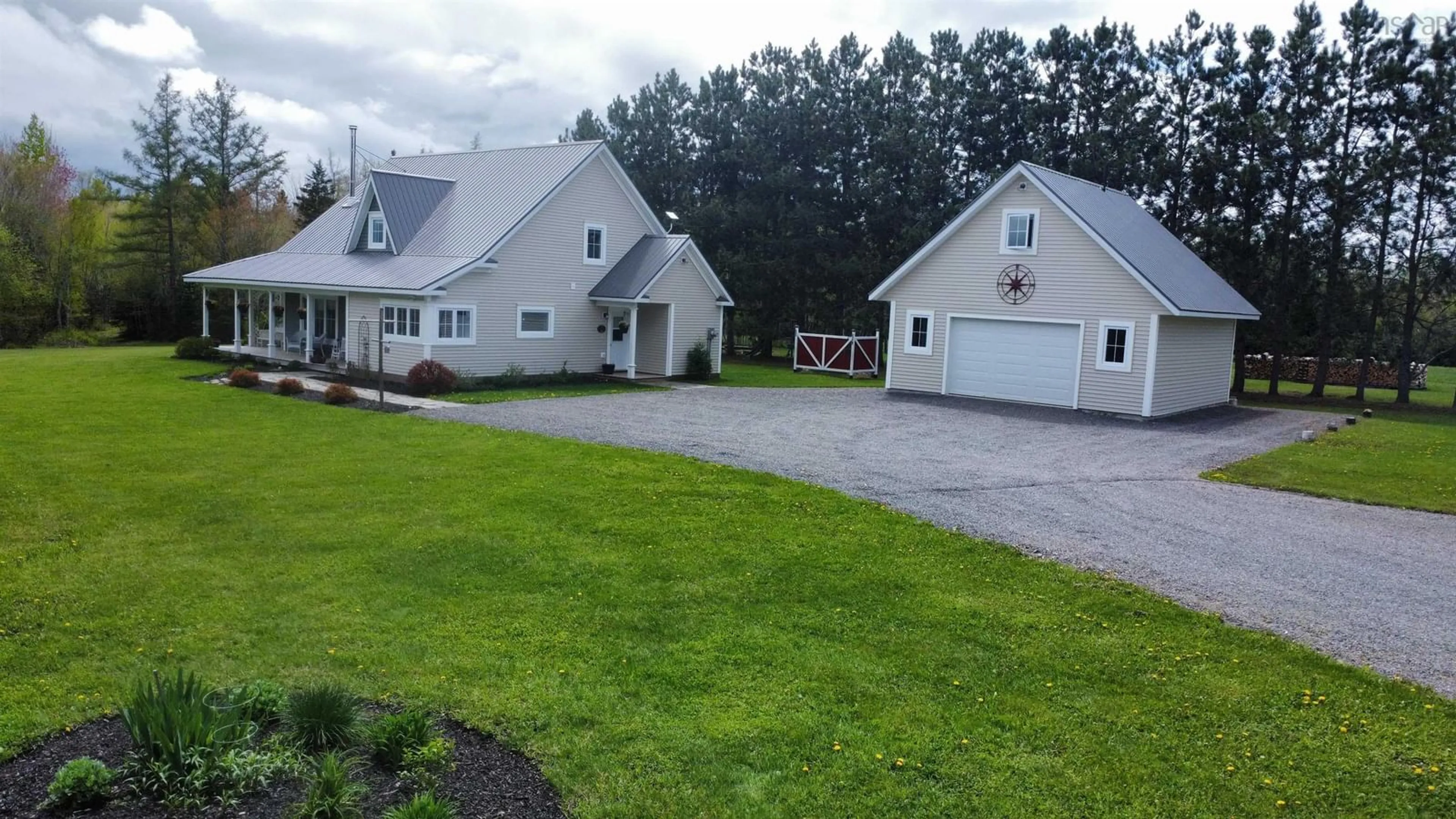 A pic from outside/outdoor area/front of a property/back of a property/a pic from drone, unknown for 1129 Conns Mills Rd, Conns Mills Nova Scotia B0M 0A3
