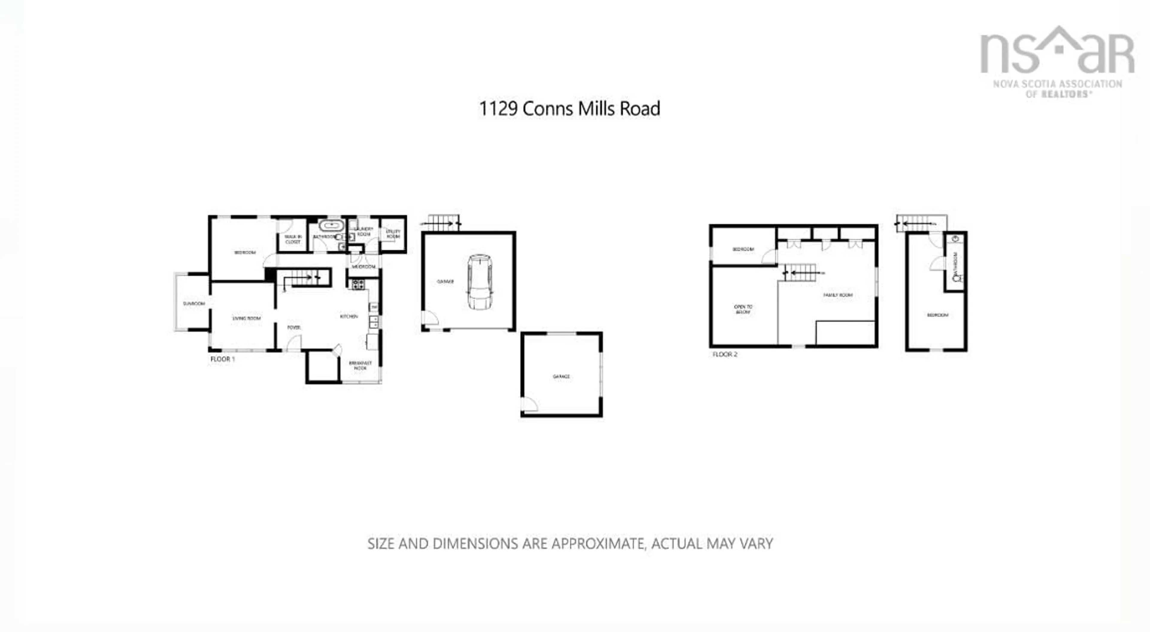 Floor plan for 1129 Conns Mills Rd, Conns Mills Nova Scotia B0M 0A3
